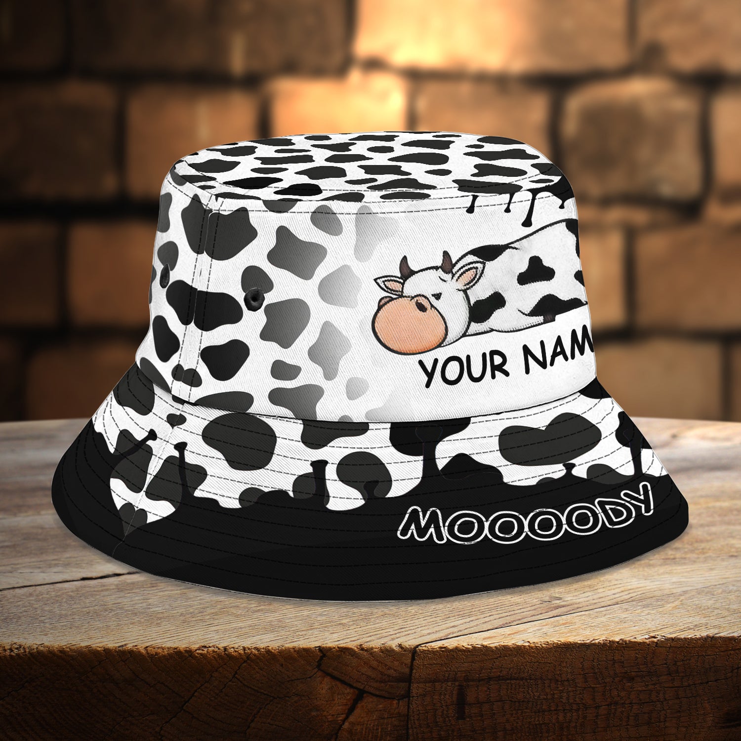 Custom Bucket Hat - Mooody - Urt96