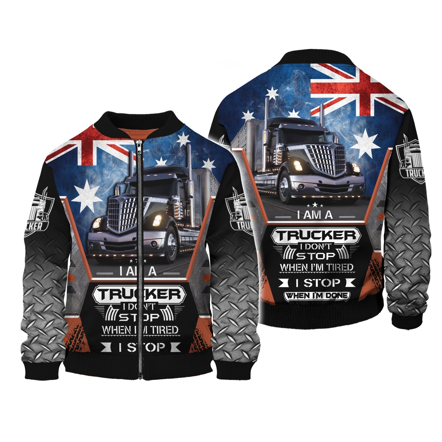 I'm A Trucker Australian - 3D Full Print - QB95