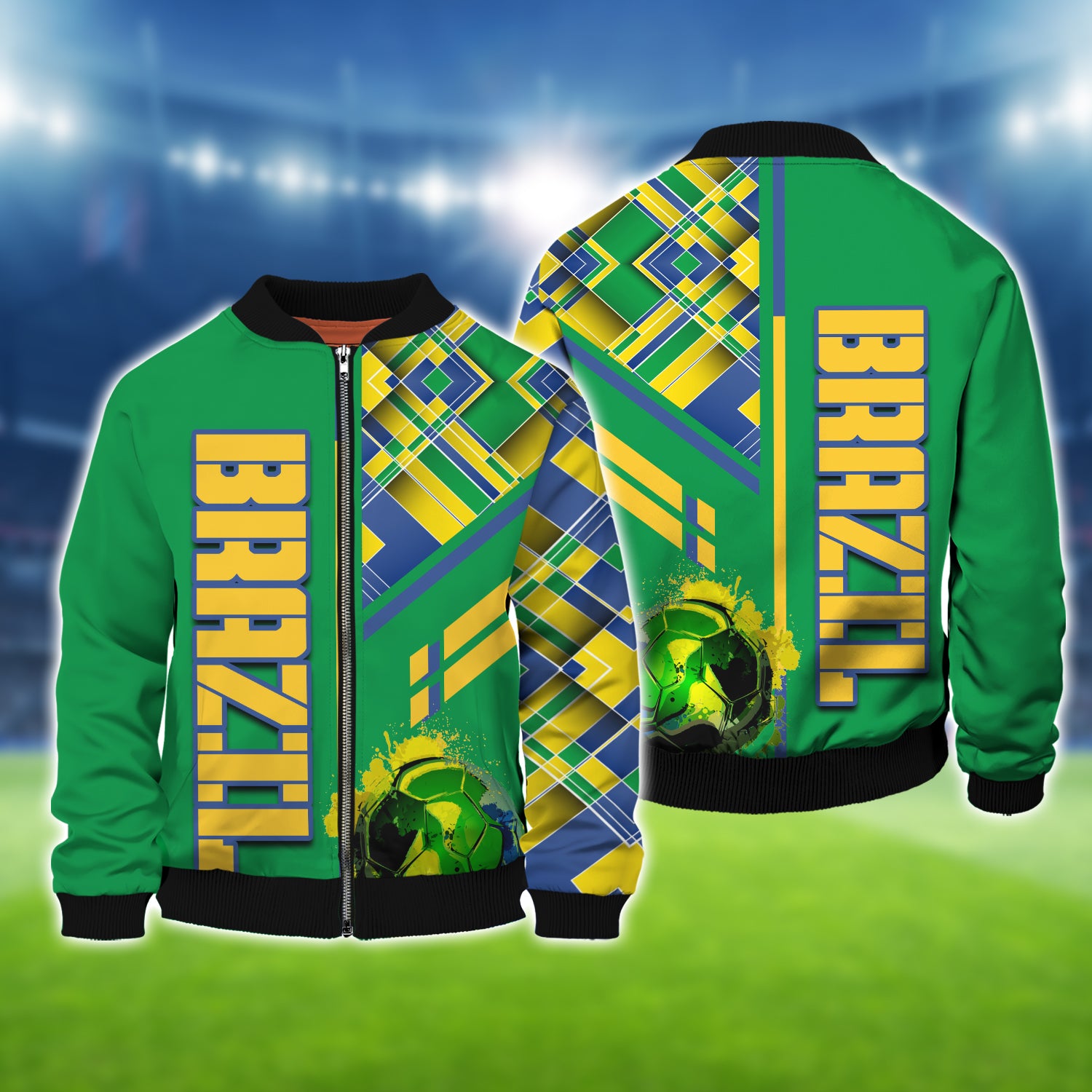 Brazil Fans Design Shirt 3D Tshirt For The Brazil Fans