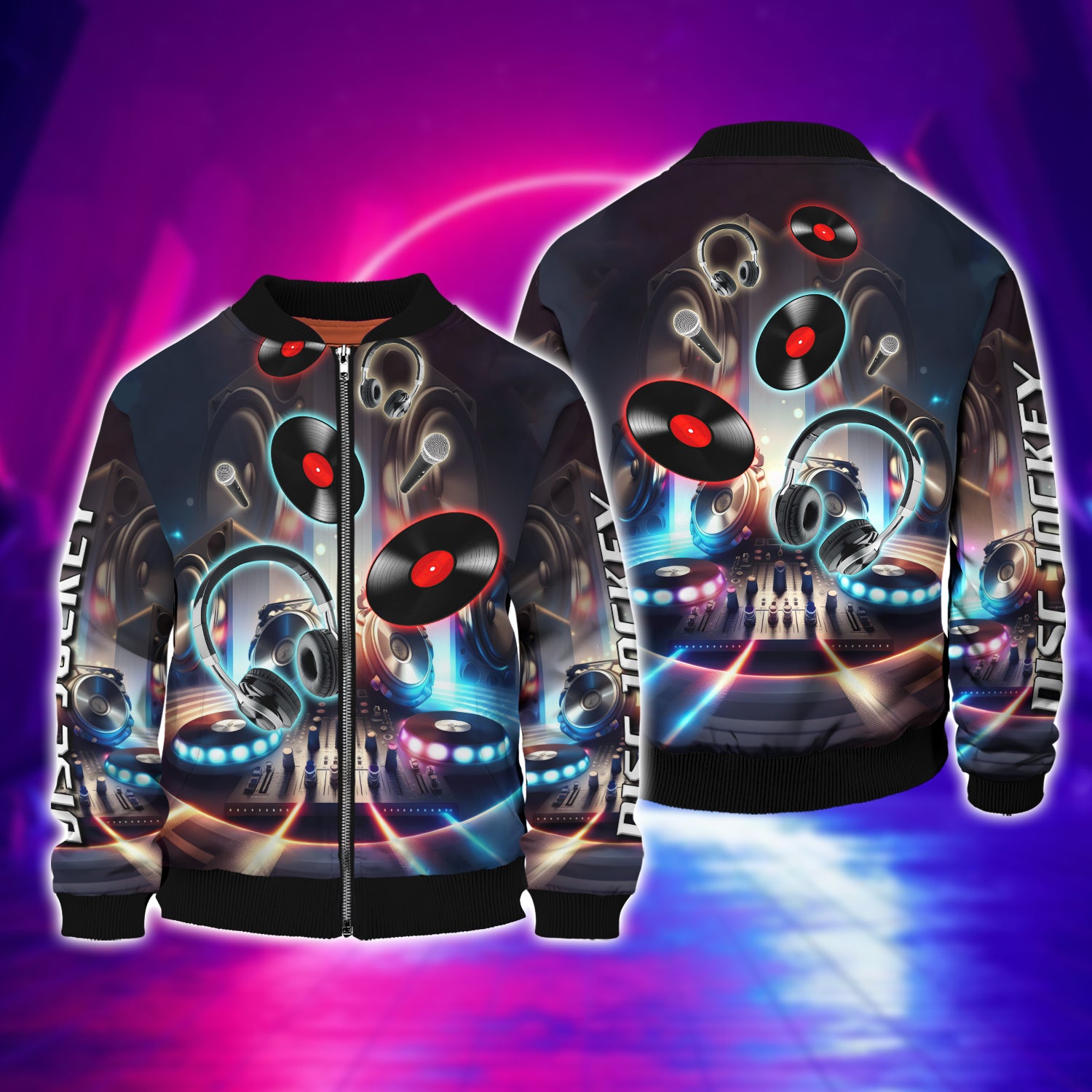 Disc Jockey Mid 3D Shirts