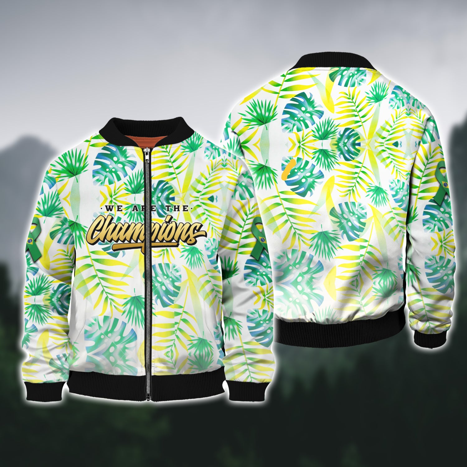 Brazil Fans Pattern Design Shirt 3D Printed Tshirt For The Brazil Fans