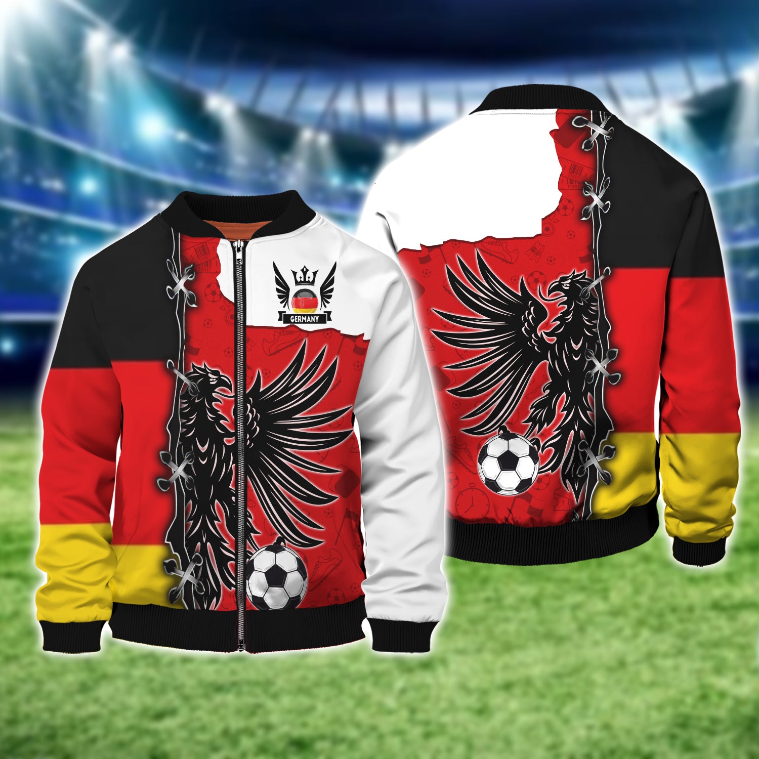 Germany Football Fans Graphic Design 3D Printed Tshirt For The Germany Fans