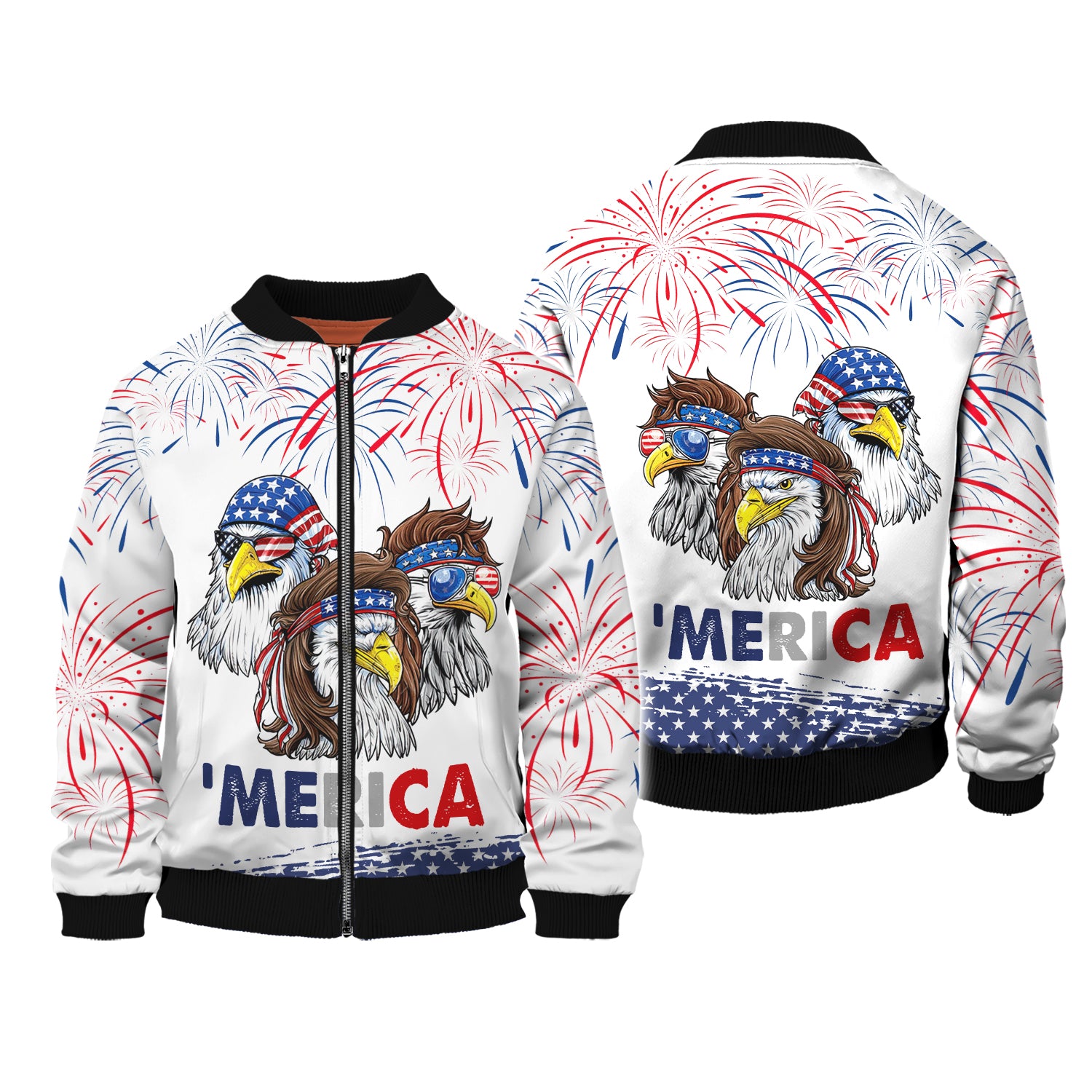 Eagle American Hawaiian Shirt - Independence Day Is Coming - 3D Full Print