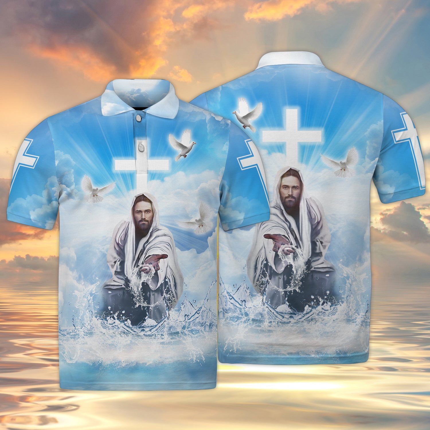 Jesus 3d full print shirt christian gift 1858 htv