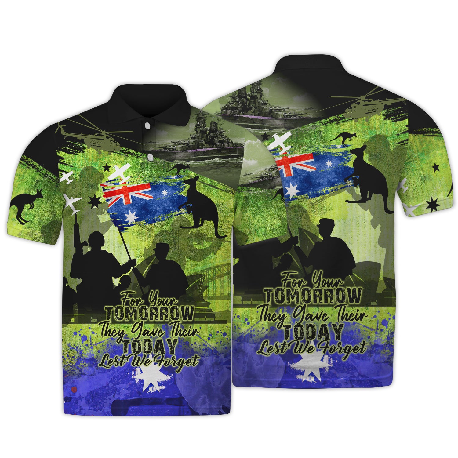 Anzac Day 25th April, Lest We Forget - 3D Full Print - Nsd99