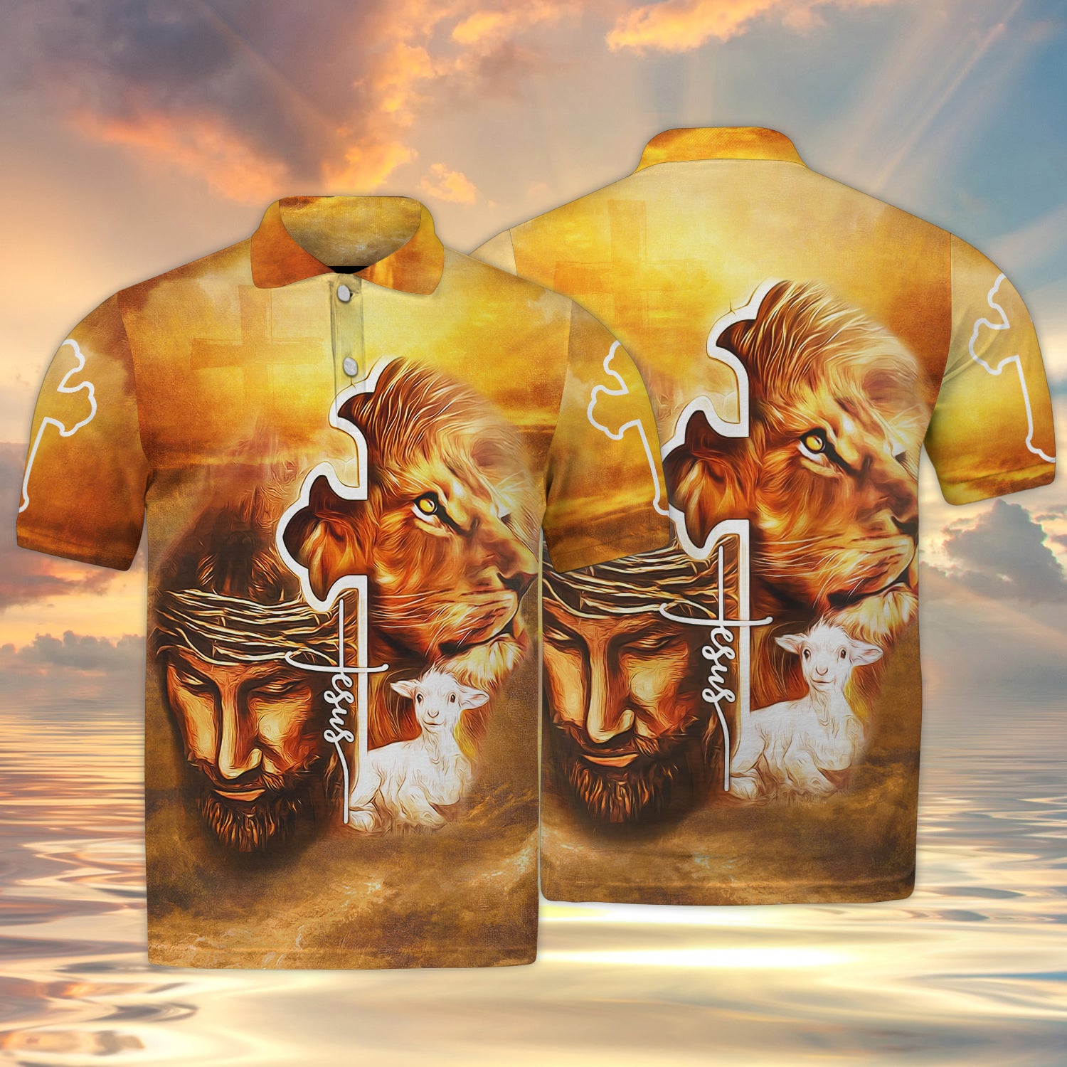 Jesus 3d full print shirt christian gift 1860 htv