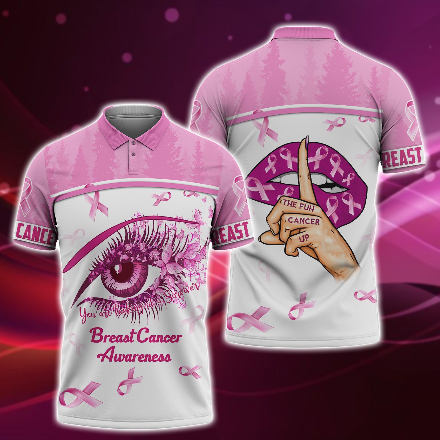 Breast Cancer Full Print 3D85