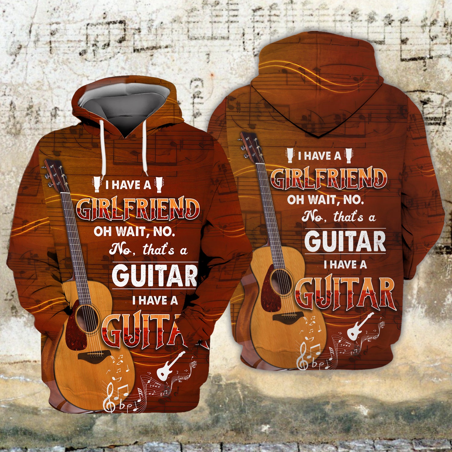 My Girl Friend Is Guitar - 3D Full Print - Co98 413