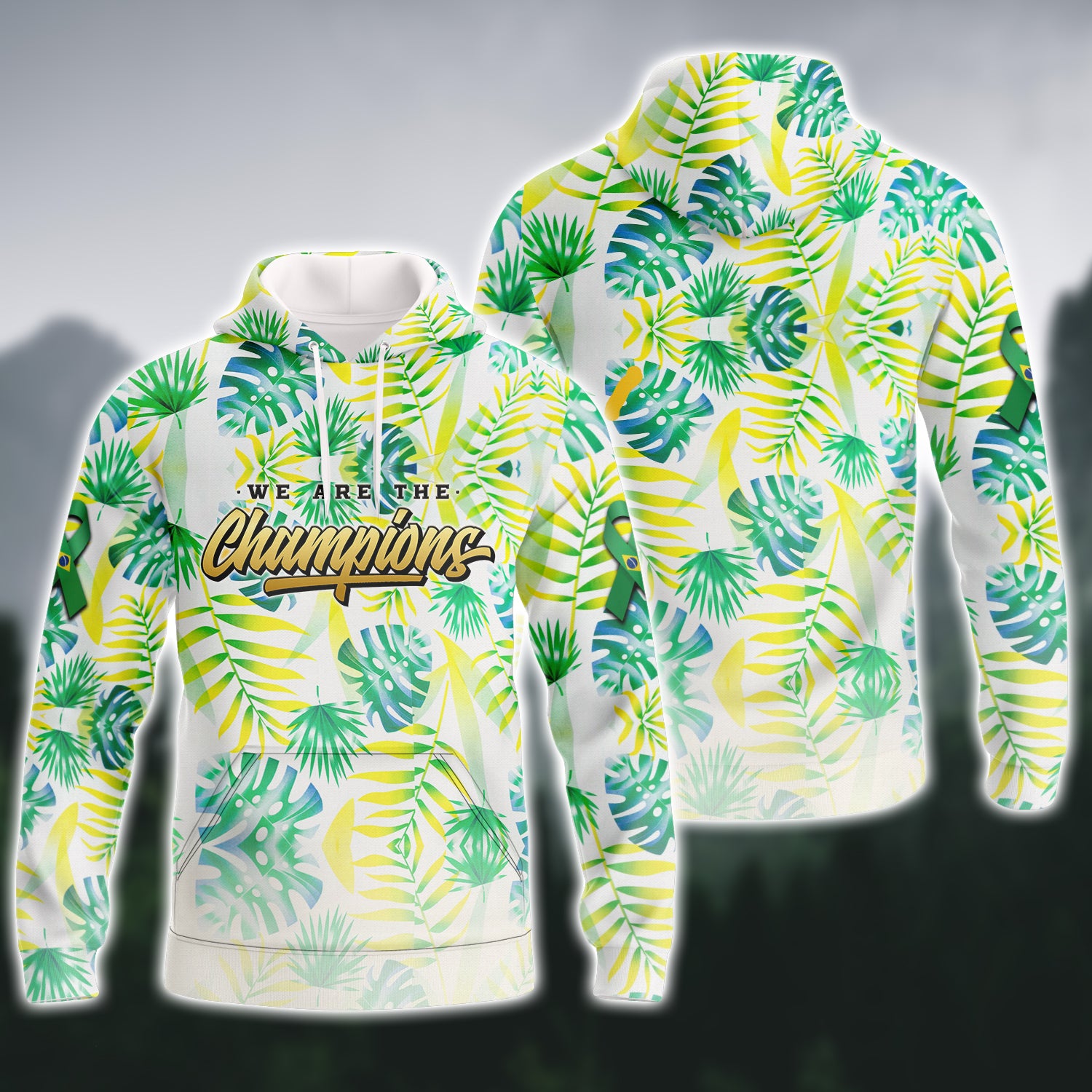 Brazil Fans Pattern Design Shirt 3D Printed Tshirt For The Brazil Fans