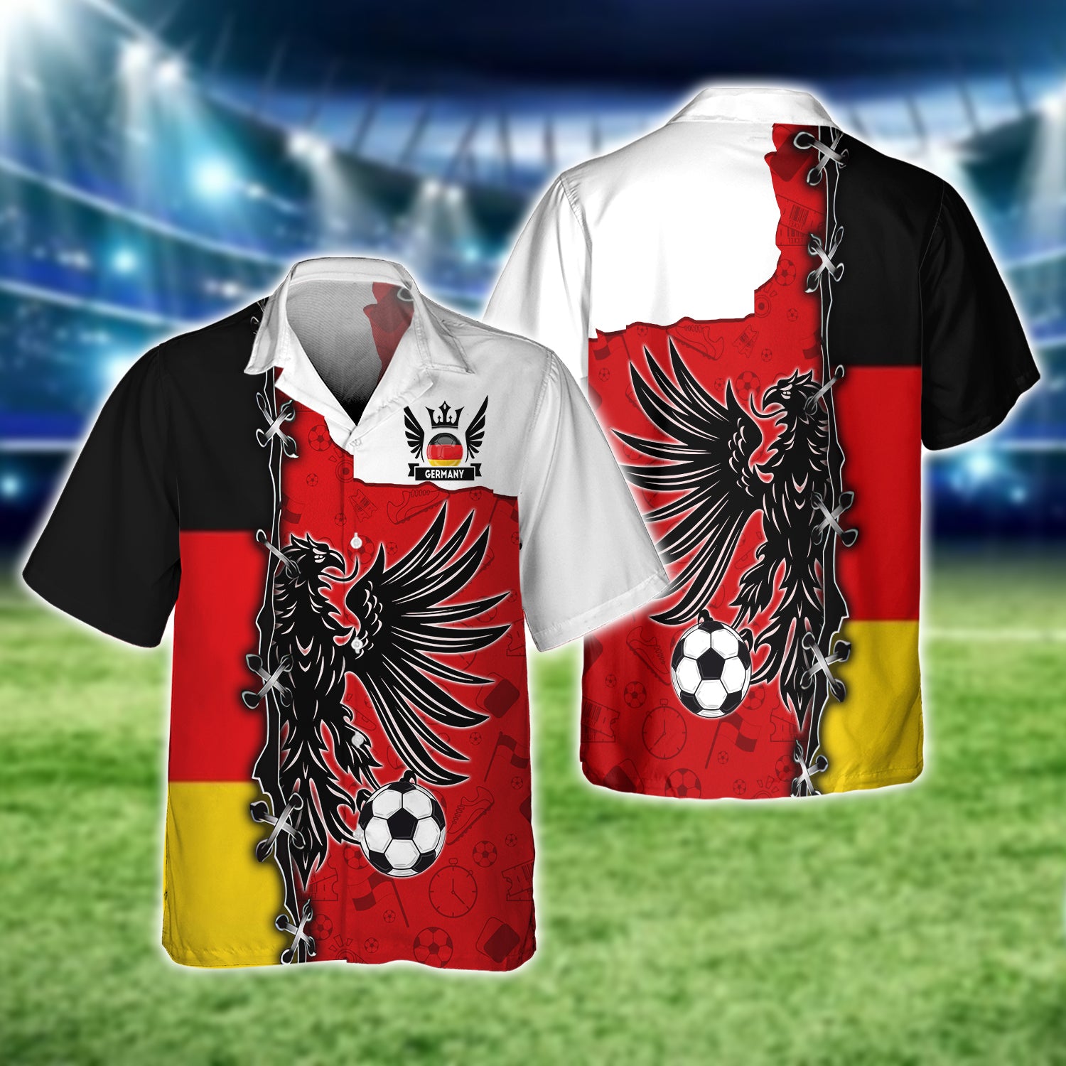 Germany Football Fans Graphic Design 3D Printed Tshirt For The Germany Fans