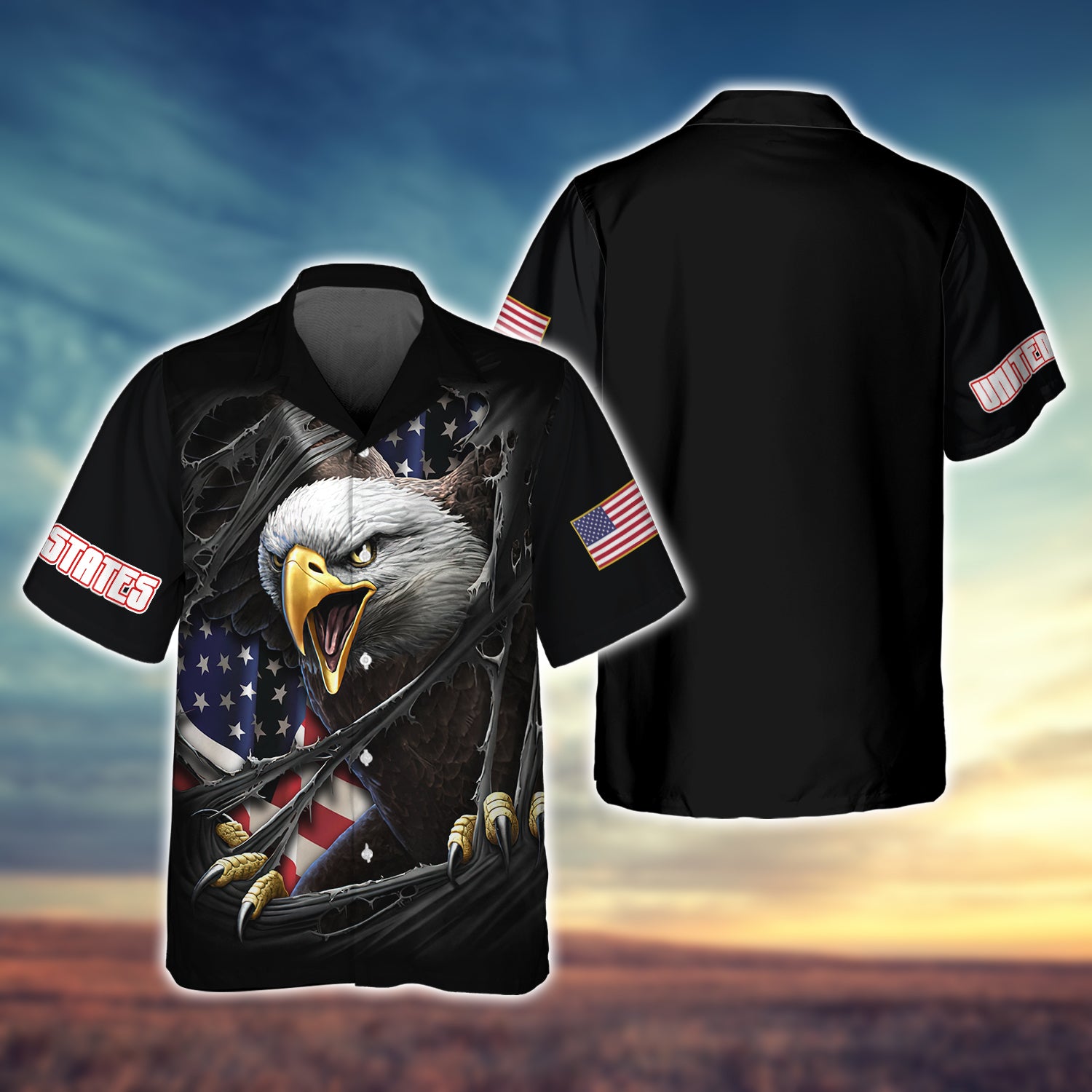 Eagle American Pride 3D Full Print 03