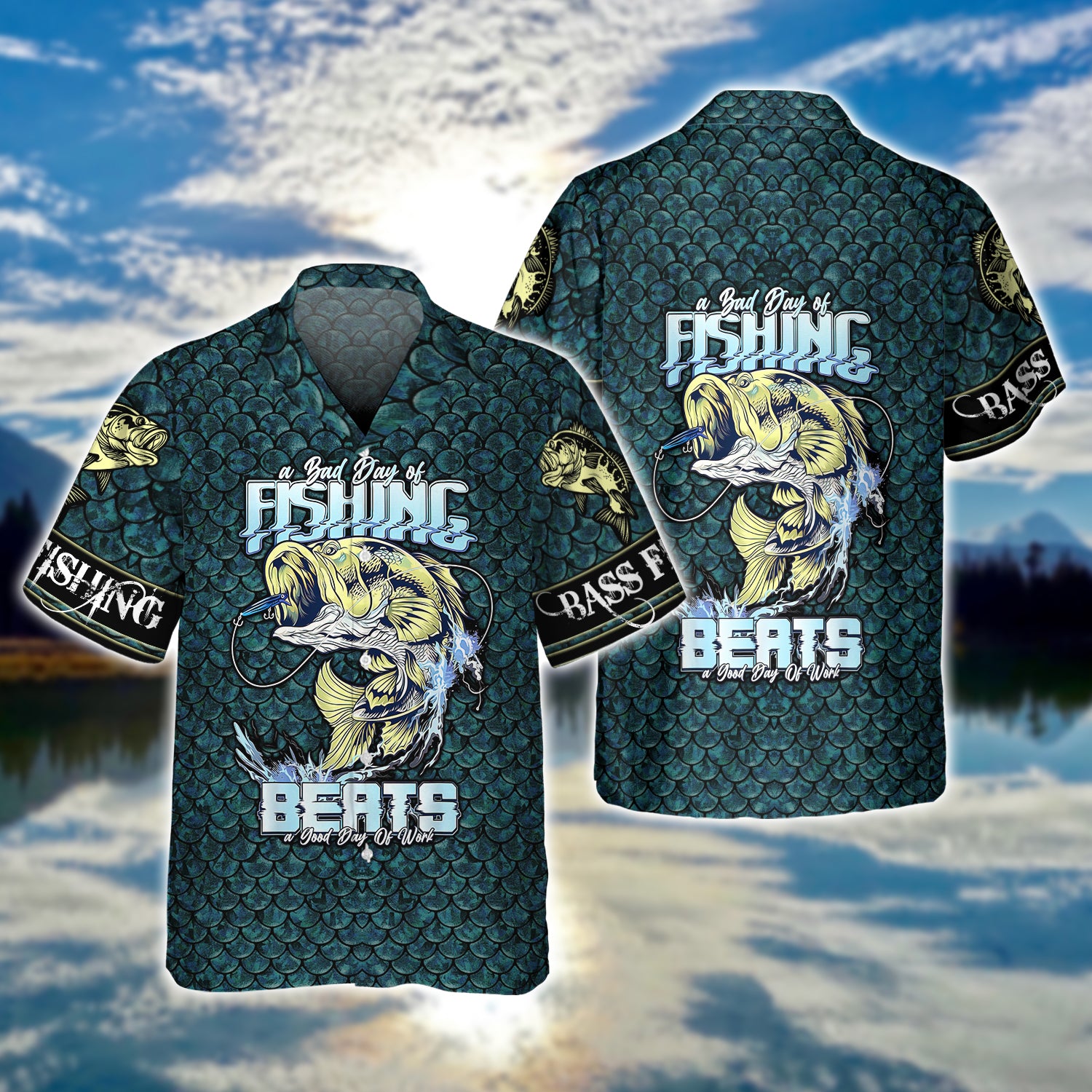 Bass Fishing - 3D Full Print - TT99-957