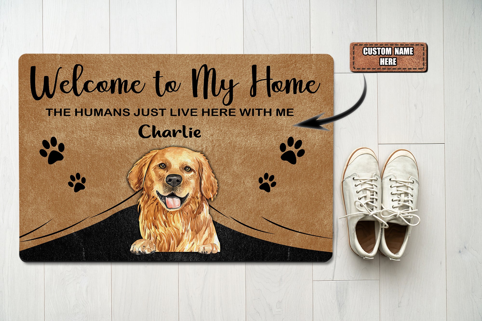 Custom Doormat Golden-DT69-984