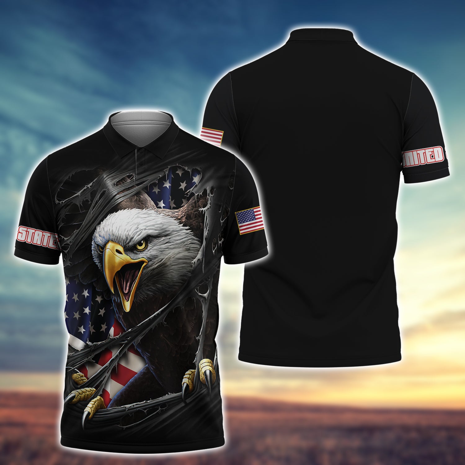 Eagle American Pride 3D Full Print 03