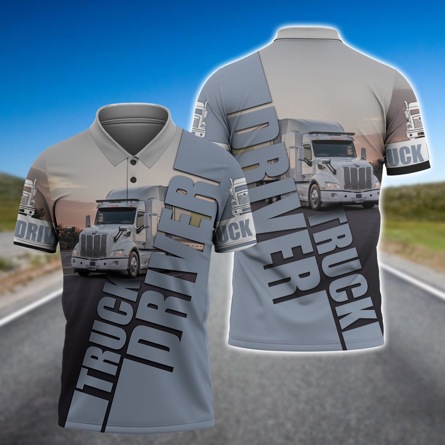 Trucker E401 - 3D Full Print Shirts