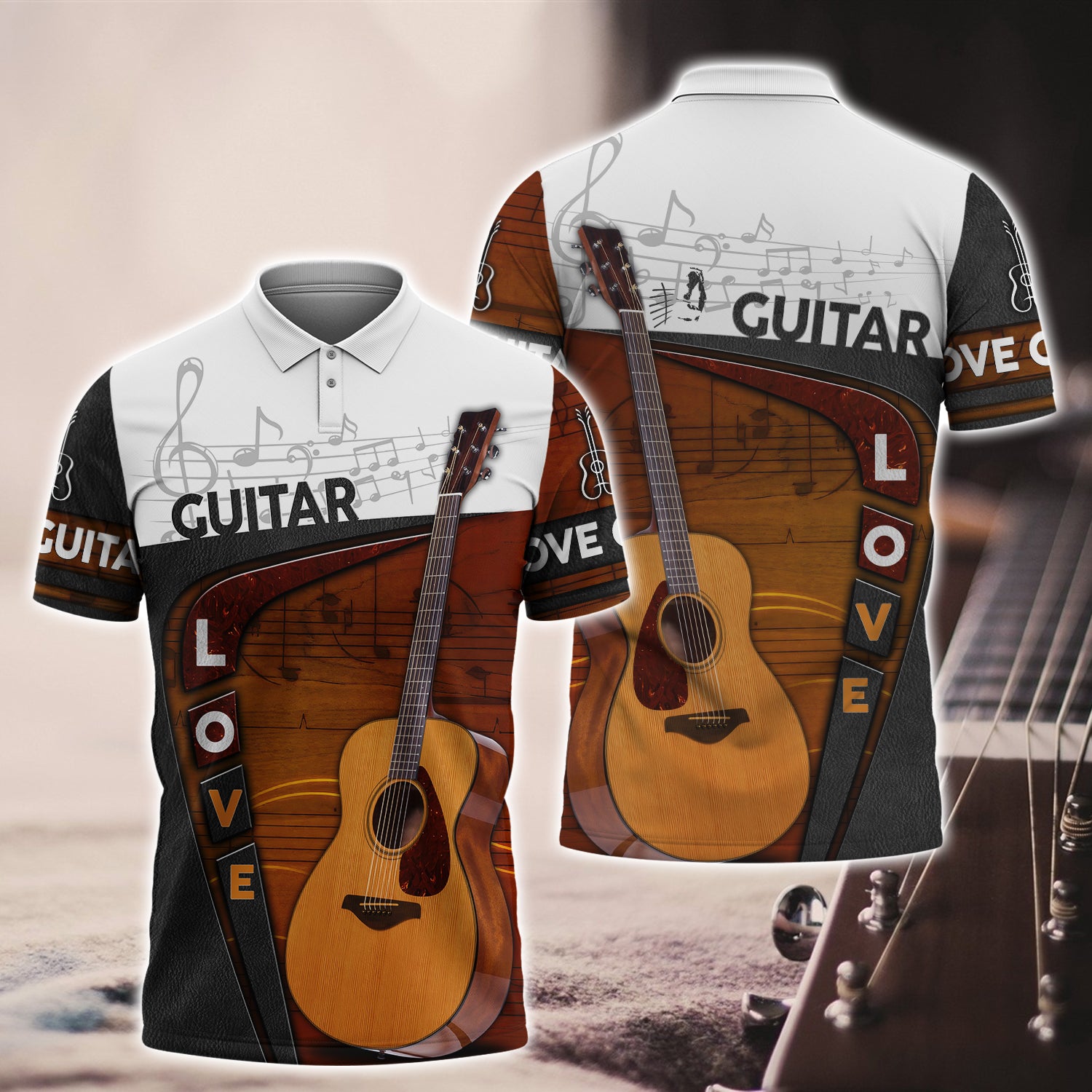 Guitar - 3D Full Print - Co98 - 394