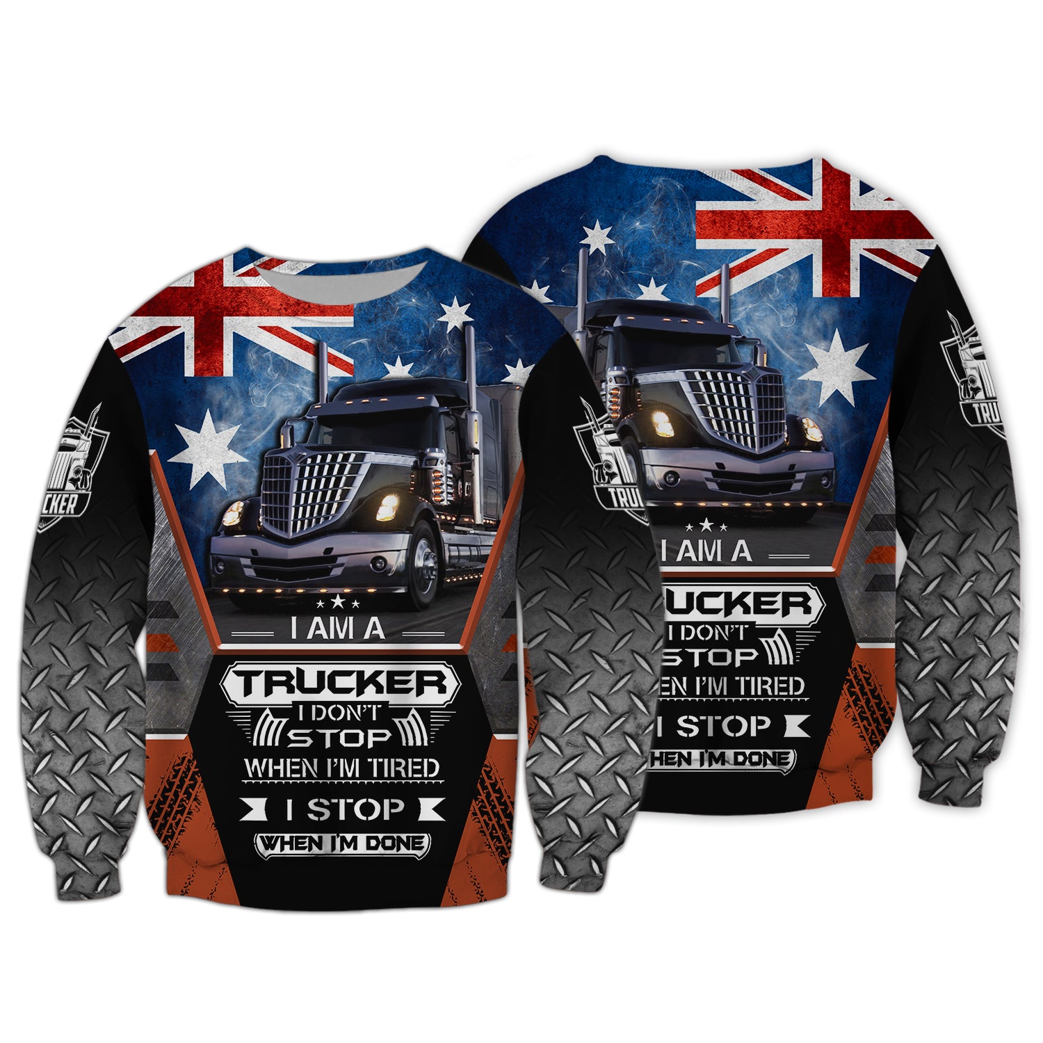 I'm A Trucker Australian - 3D Full Print - QB95