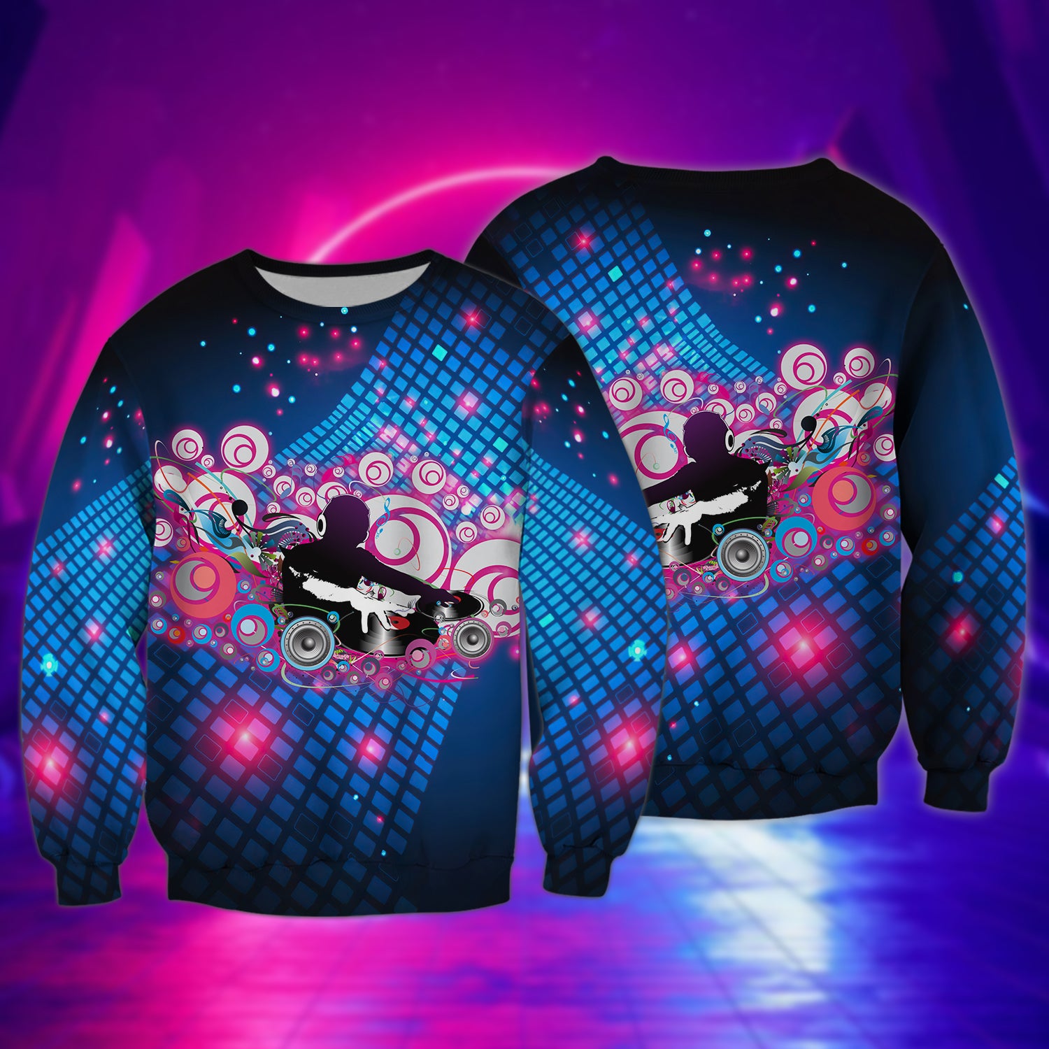 DJ Player Music 3d Shirts For Men And Women 1209