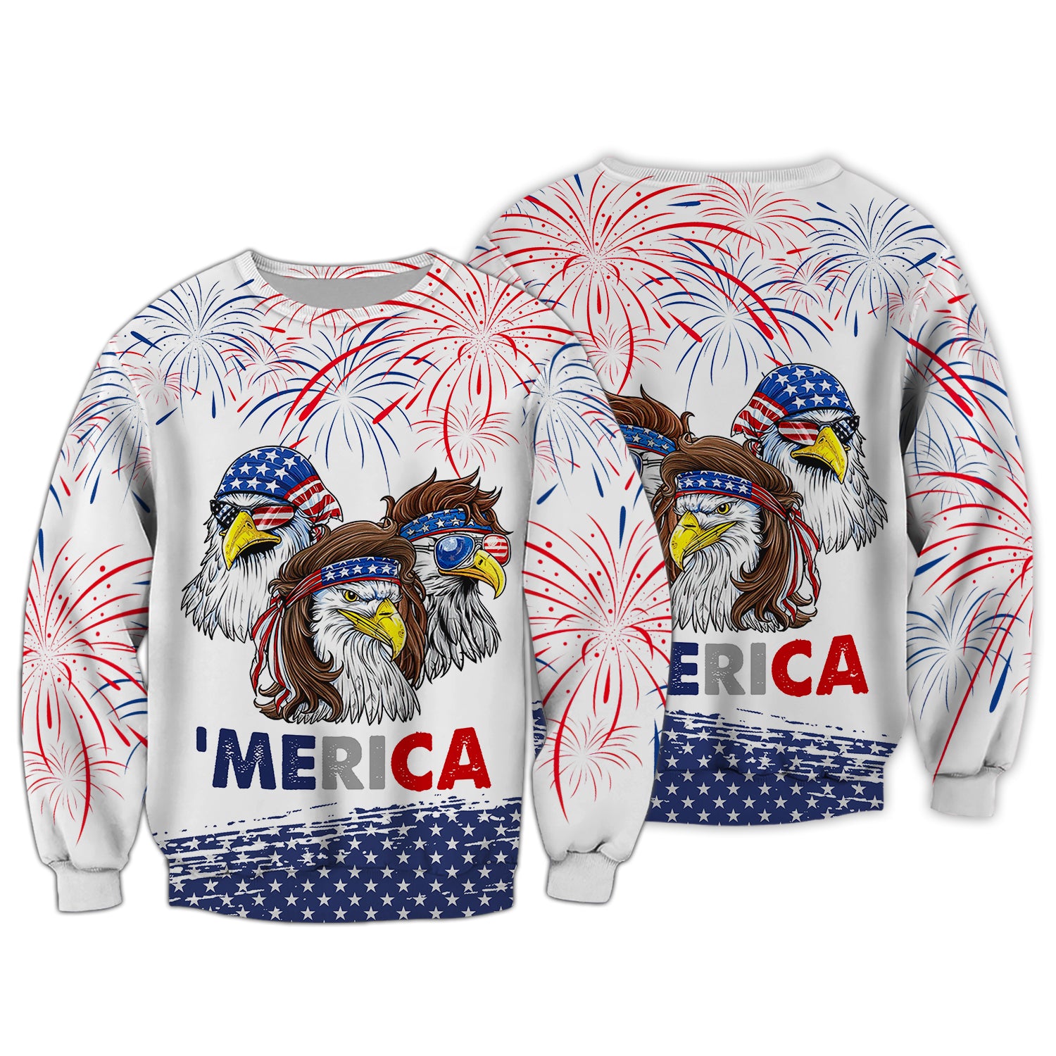 Eagle American Hawaiian Shirt - Independence Day Is Coming - 3D Full Print