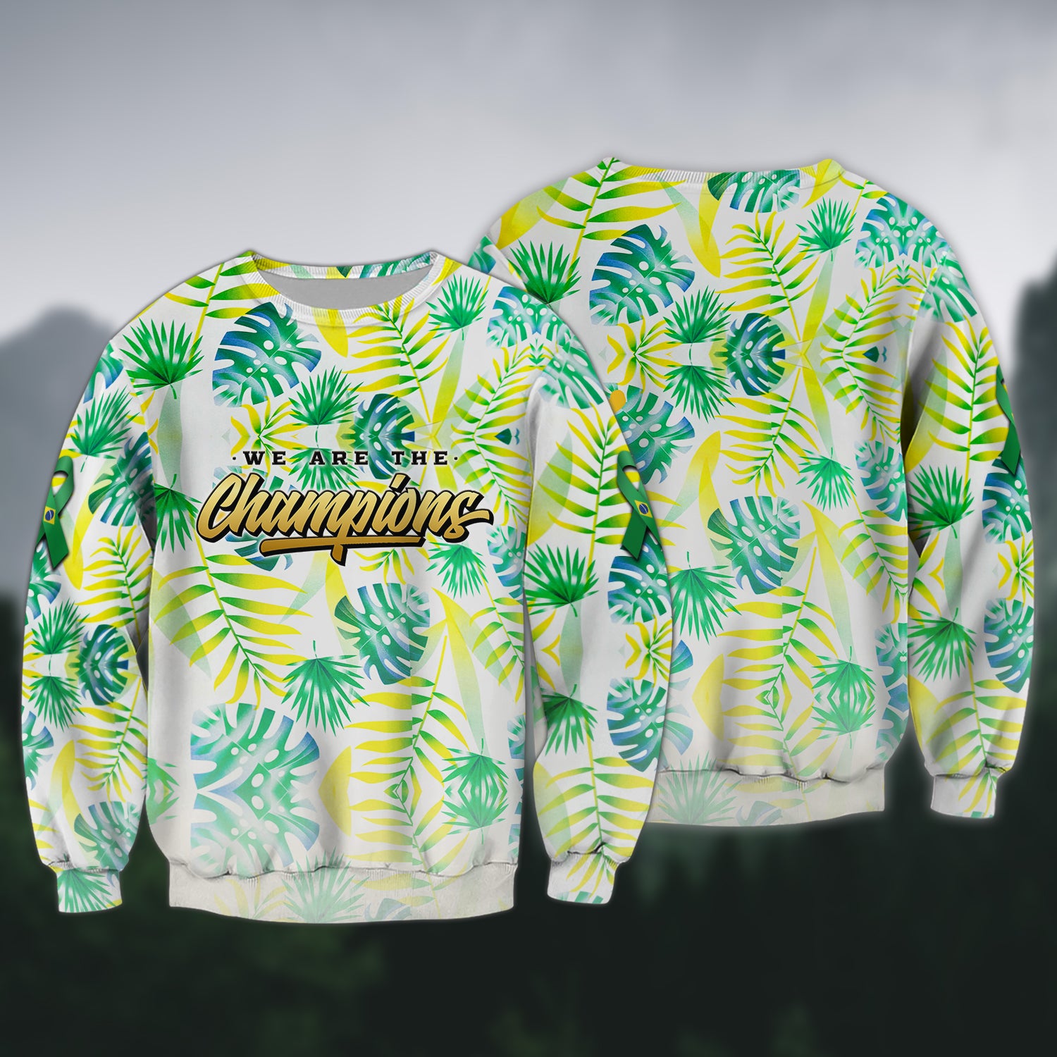 Brazil Fans Pattern Design Shirt 3D Printed Tshirt For The Brazil Fans