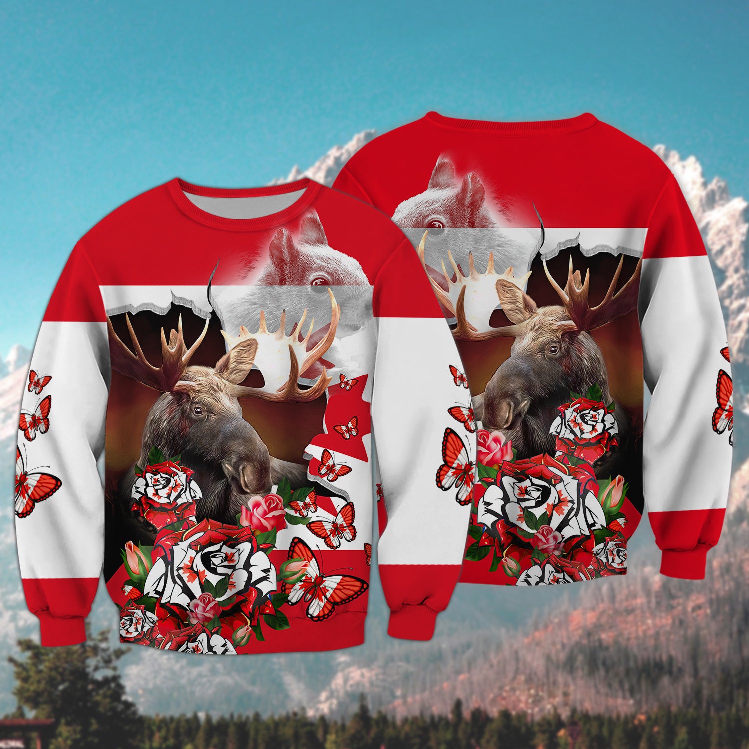 Moose Hunting Canada - 3D Full Print Shirts - Tad 528