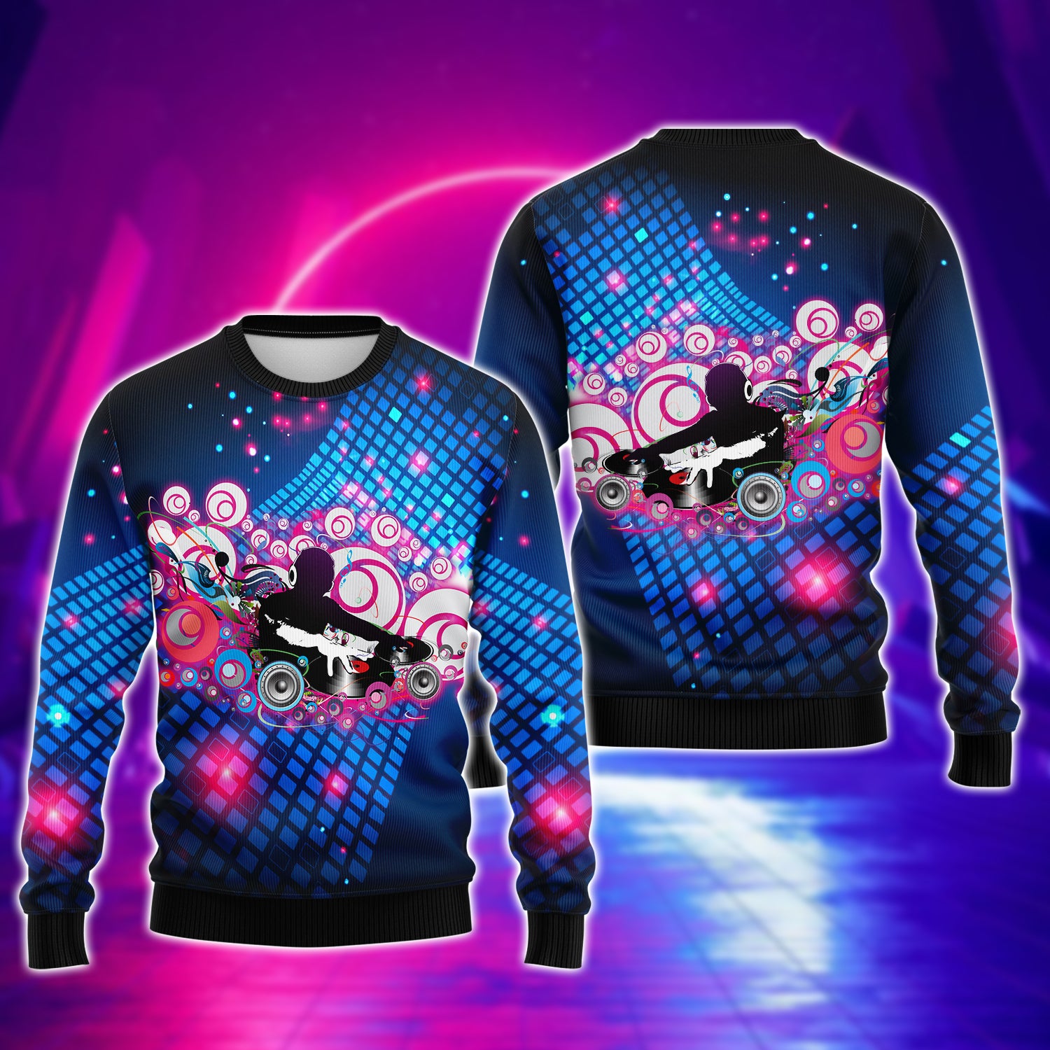 DJ Player Music 3d Shirts For Men And Women 1209