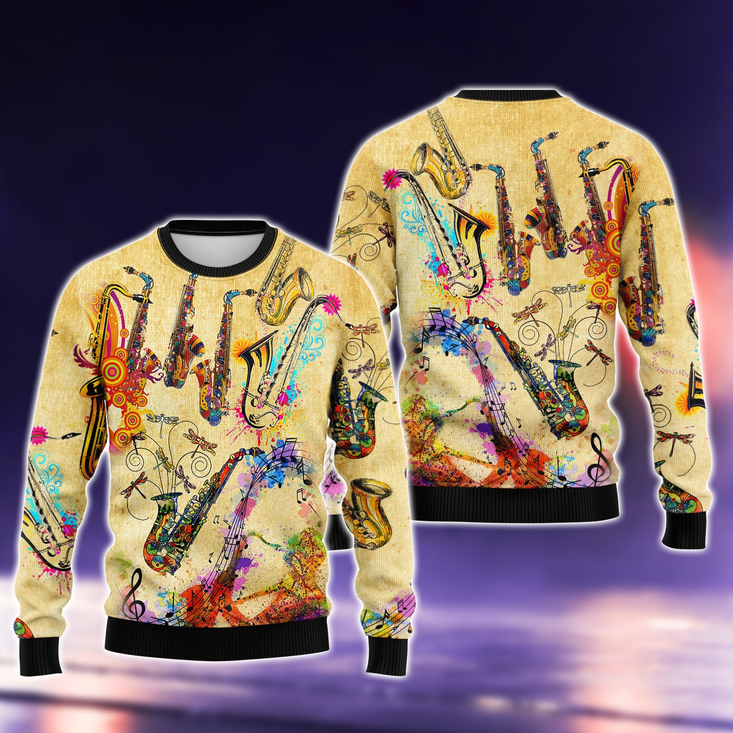 Trend Sax Saxophone Is My Beautiful Life 3D Full Print Shirts – Trends Personalized