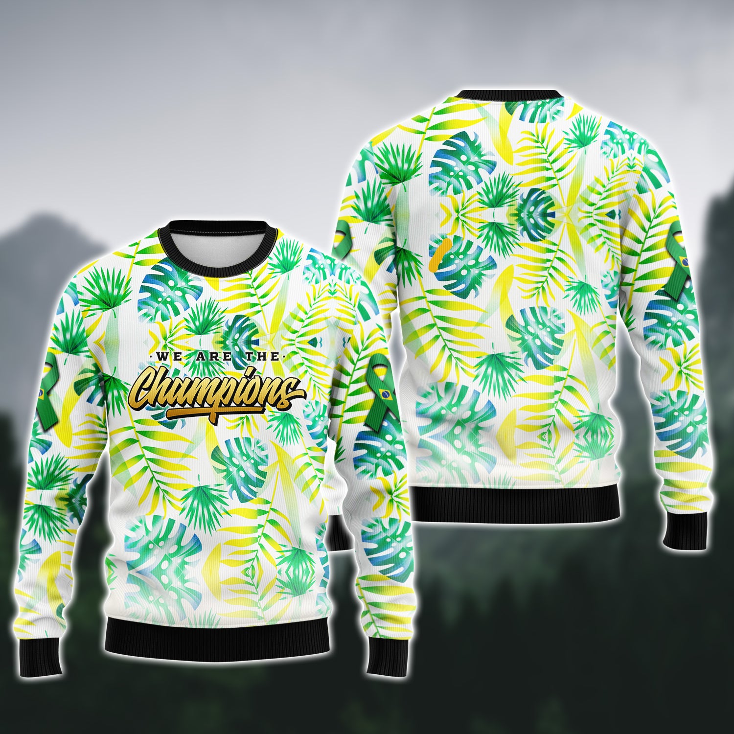 Brazil Fans Pattern Design Shirt 3D Printed Tshirt For The Brazil Fans