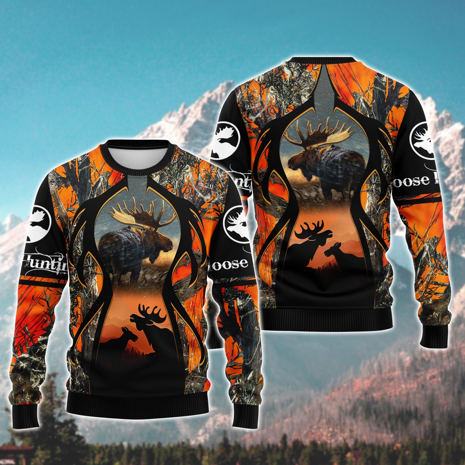 Moose Hunting - 3D Full Print Shirts - Tad 524