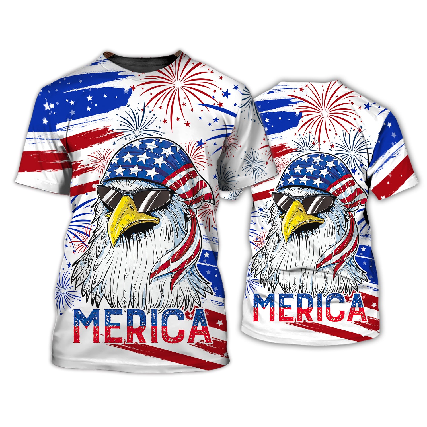 Independence Day Is Coming Ealge Merica 3D Full Print NA93