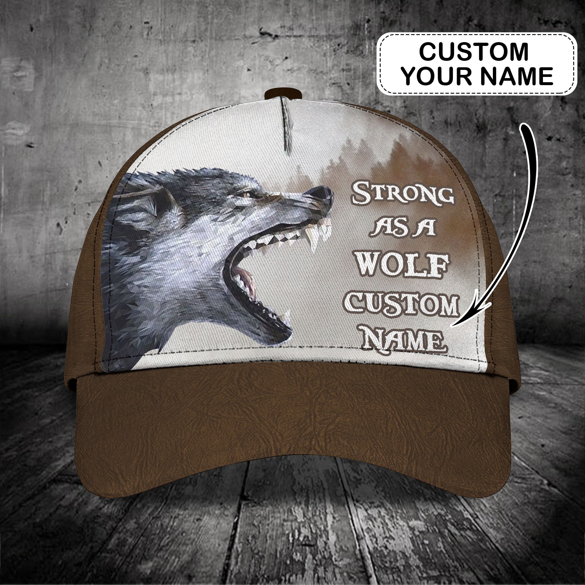 Wolf - Personalized Cap