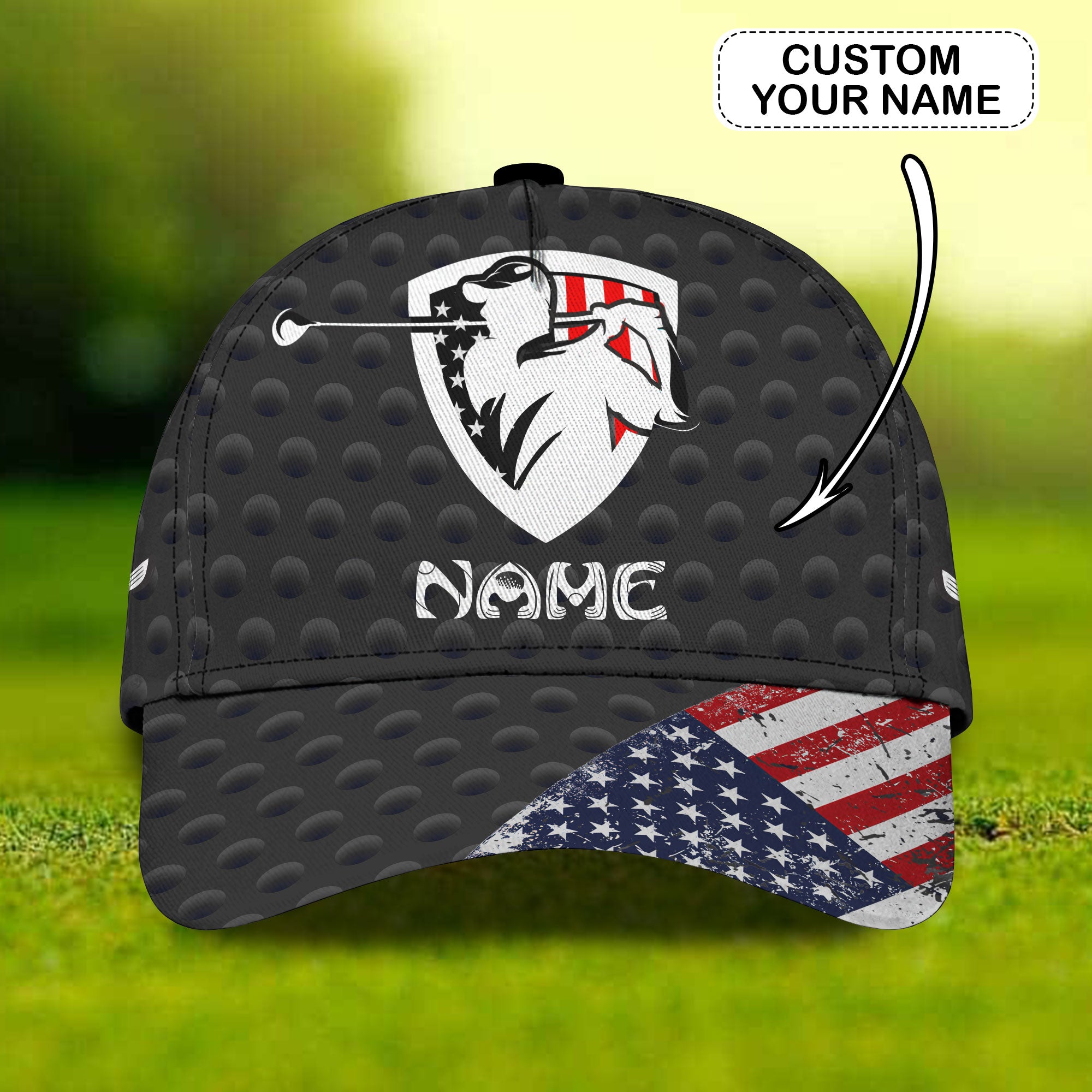 American Golf- Personalized Name Cap - Ntp -148