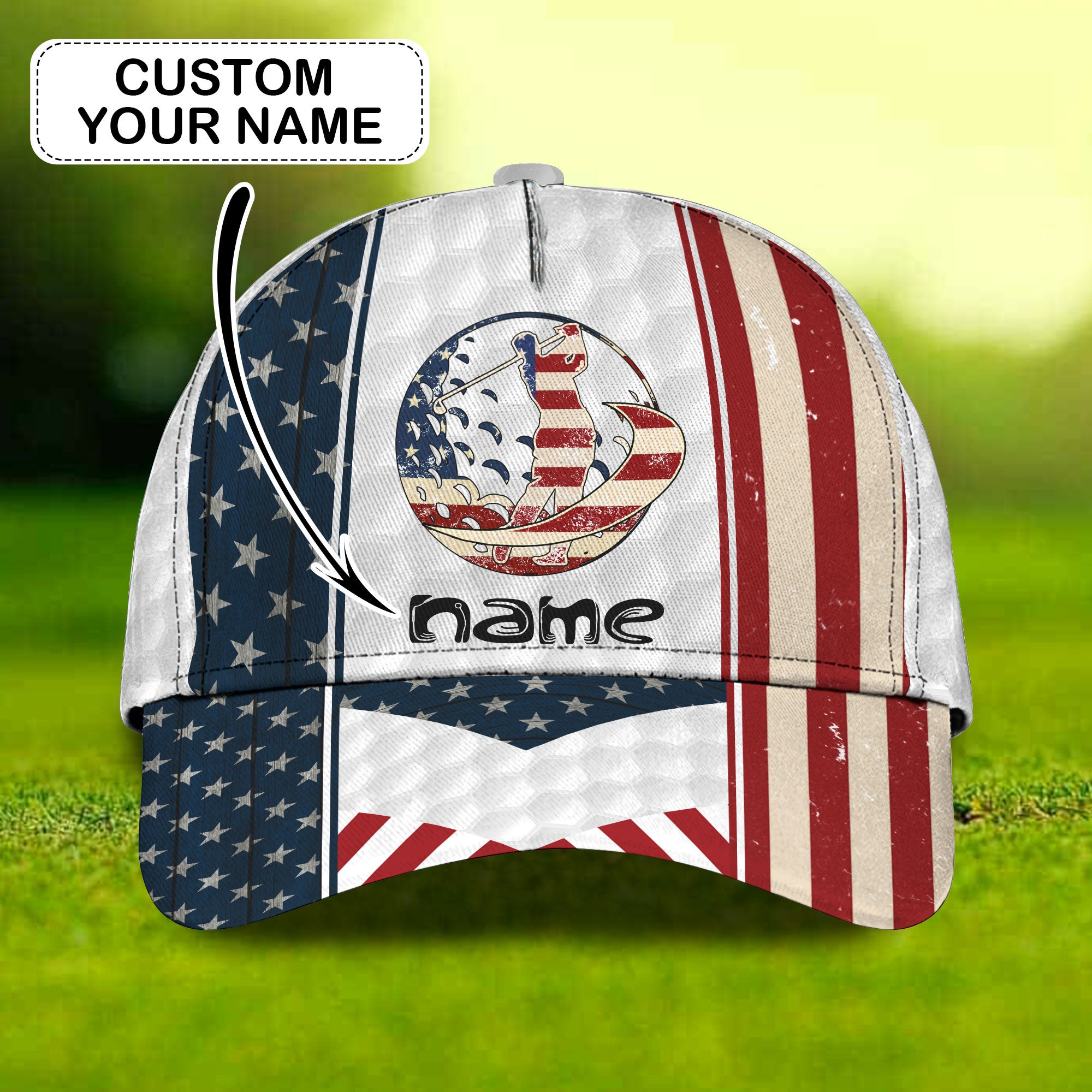 American Golfer (02) - Customize Cap - Ntp- 150