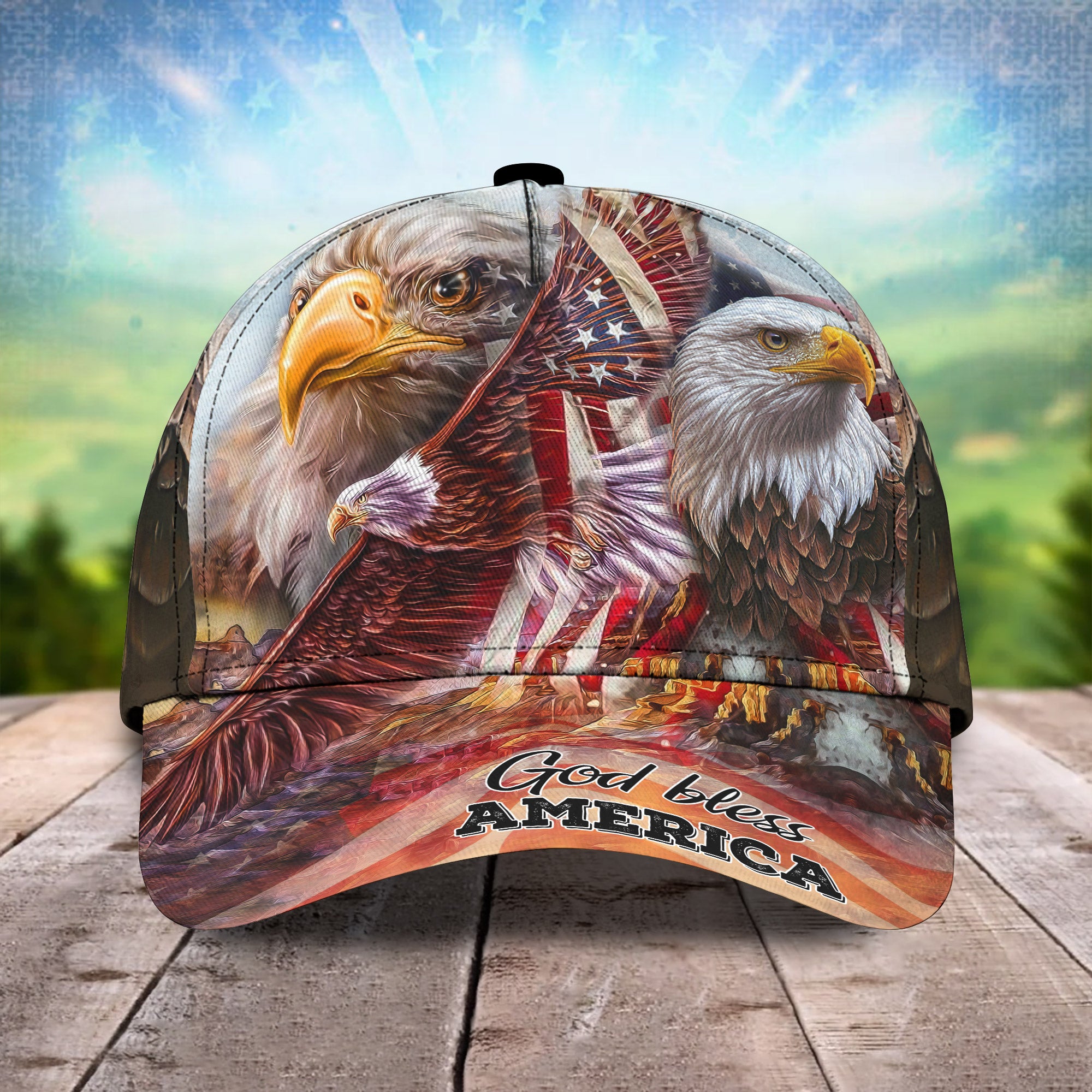 America Eagle - Classic Cap ( No Customize Name )