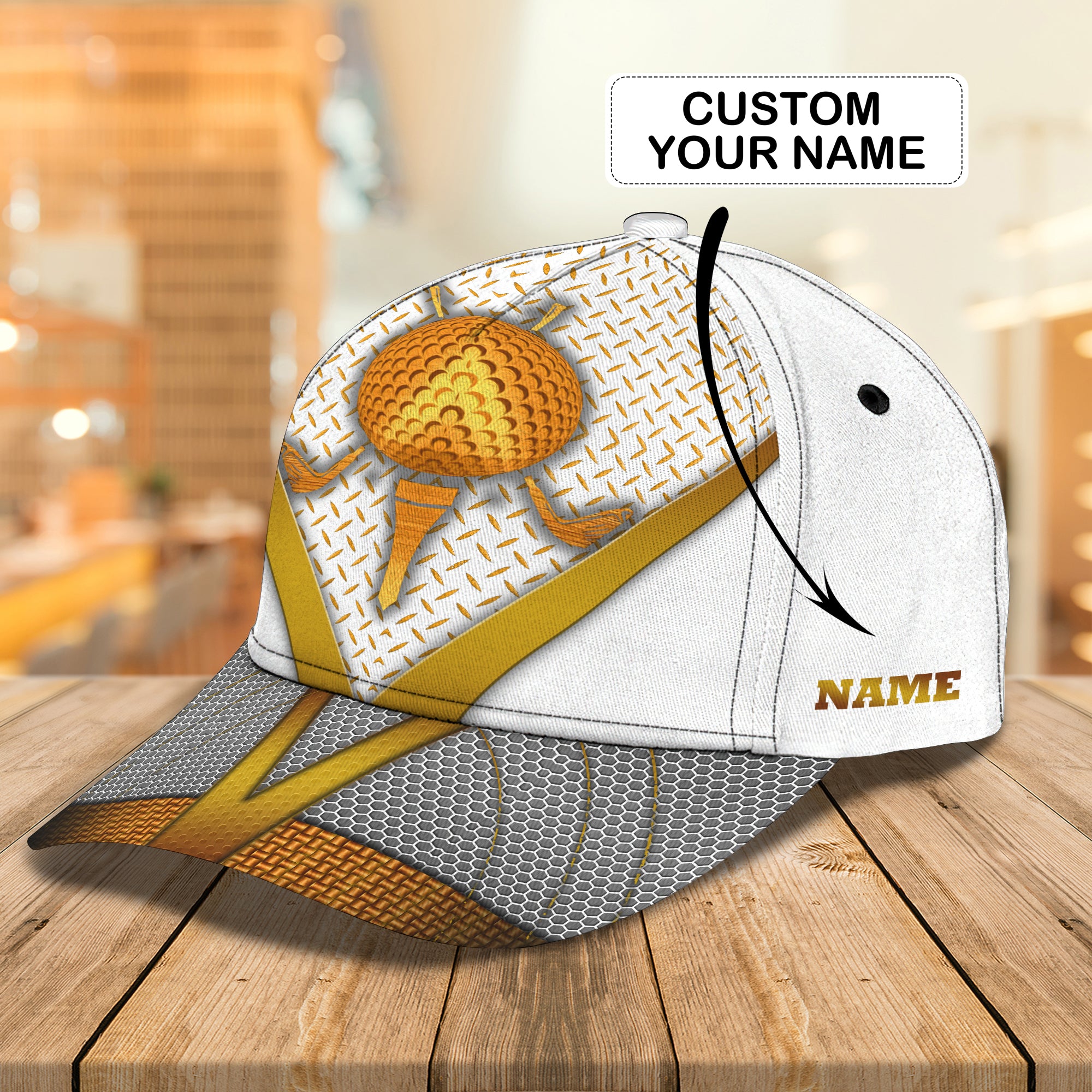 Golf Love - Personalized Name Cap - Nt168 - Ct006