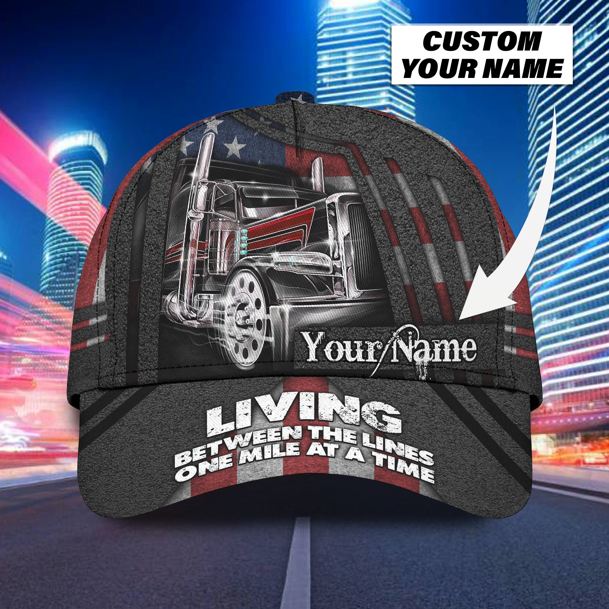 Trucker 002- Personalized Name Cap - Pth98