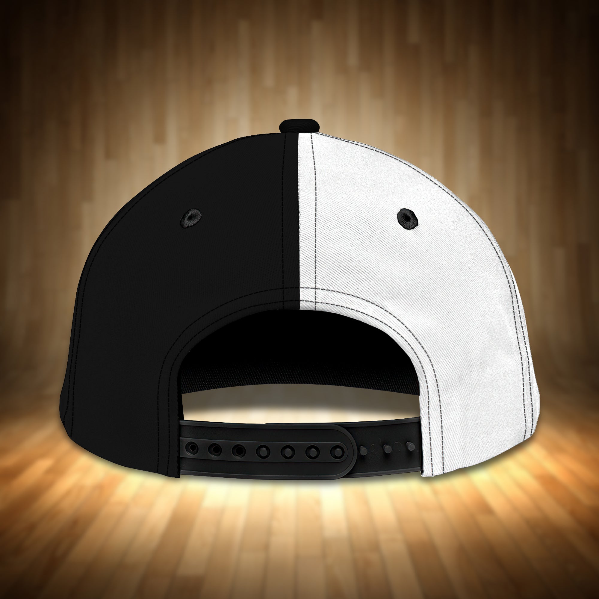 Chef Cook Personalized Name Cap 19 RinC98 Black & White