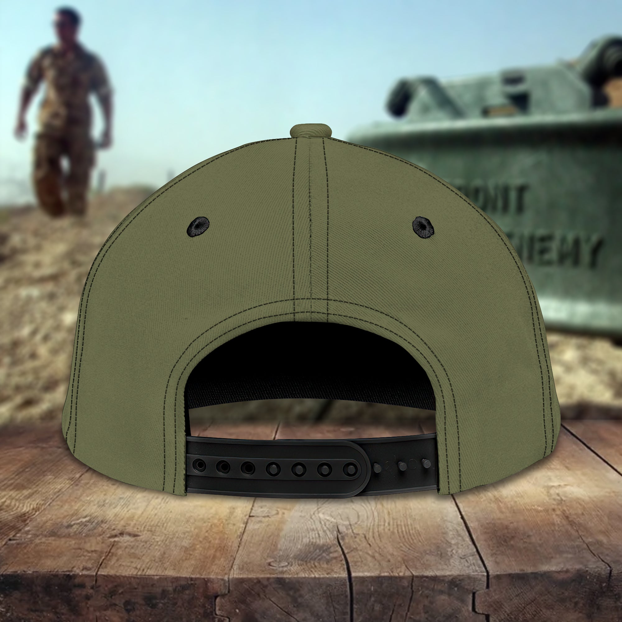 Custom Name-Classic Cap-Front Toward Enemy-HTV