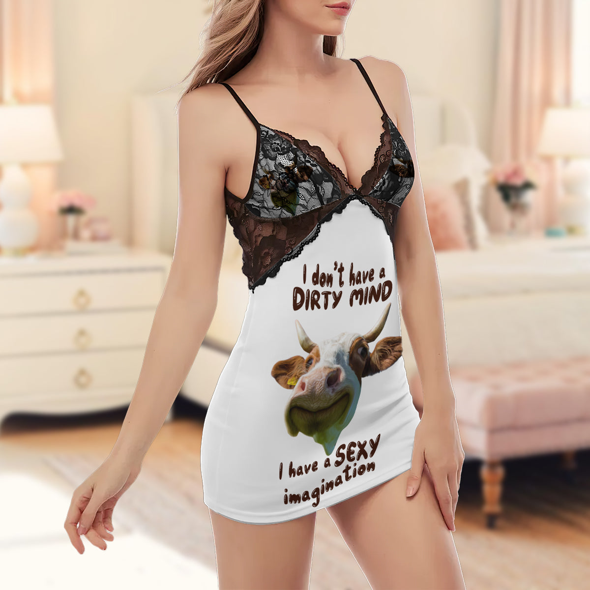I Don't Have A Dirty Mind I Have A Sexy Imagination Cami Dress