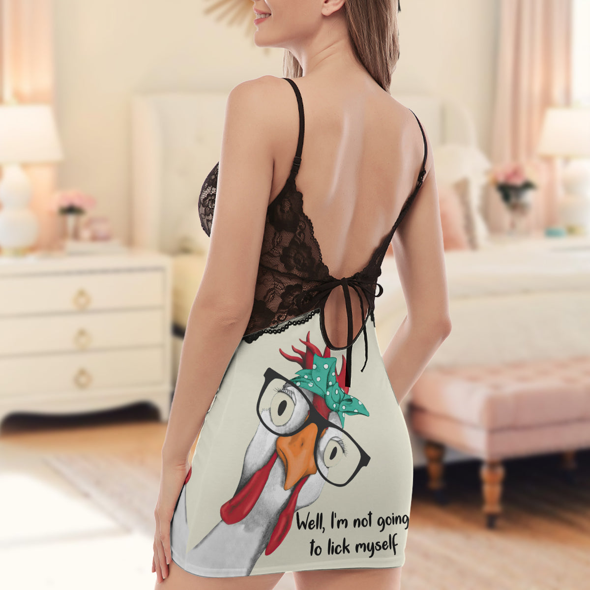Not Going To Lick Myself - Chicken Cami Dress