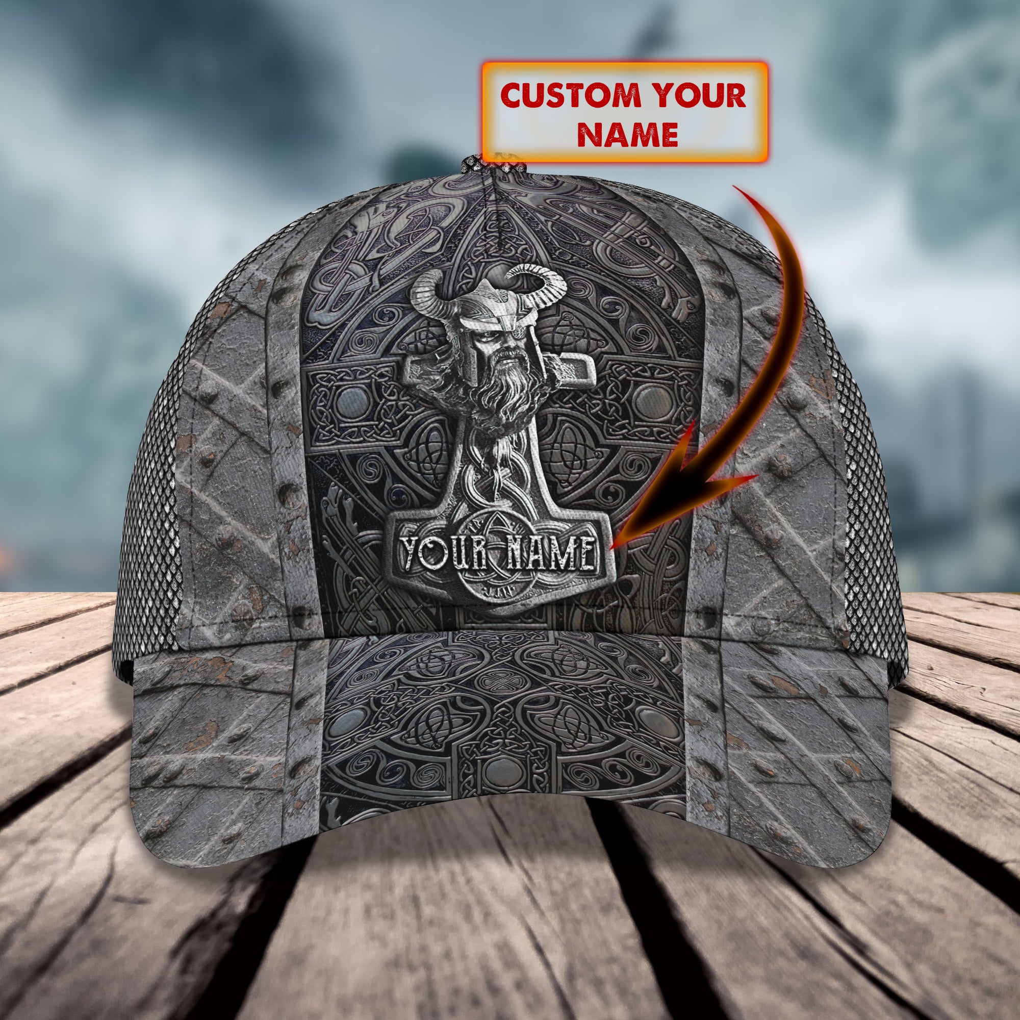 Personalized Name Cap Viking-DT69-1019