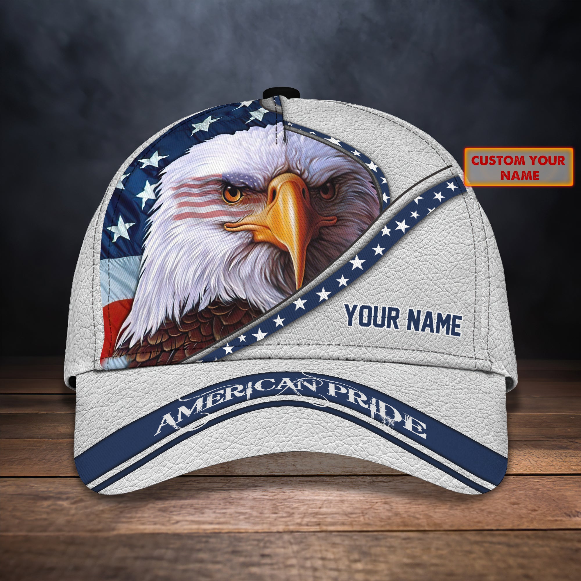Eagle 01 - Personalized Name Cap - TRA96