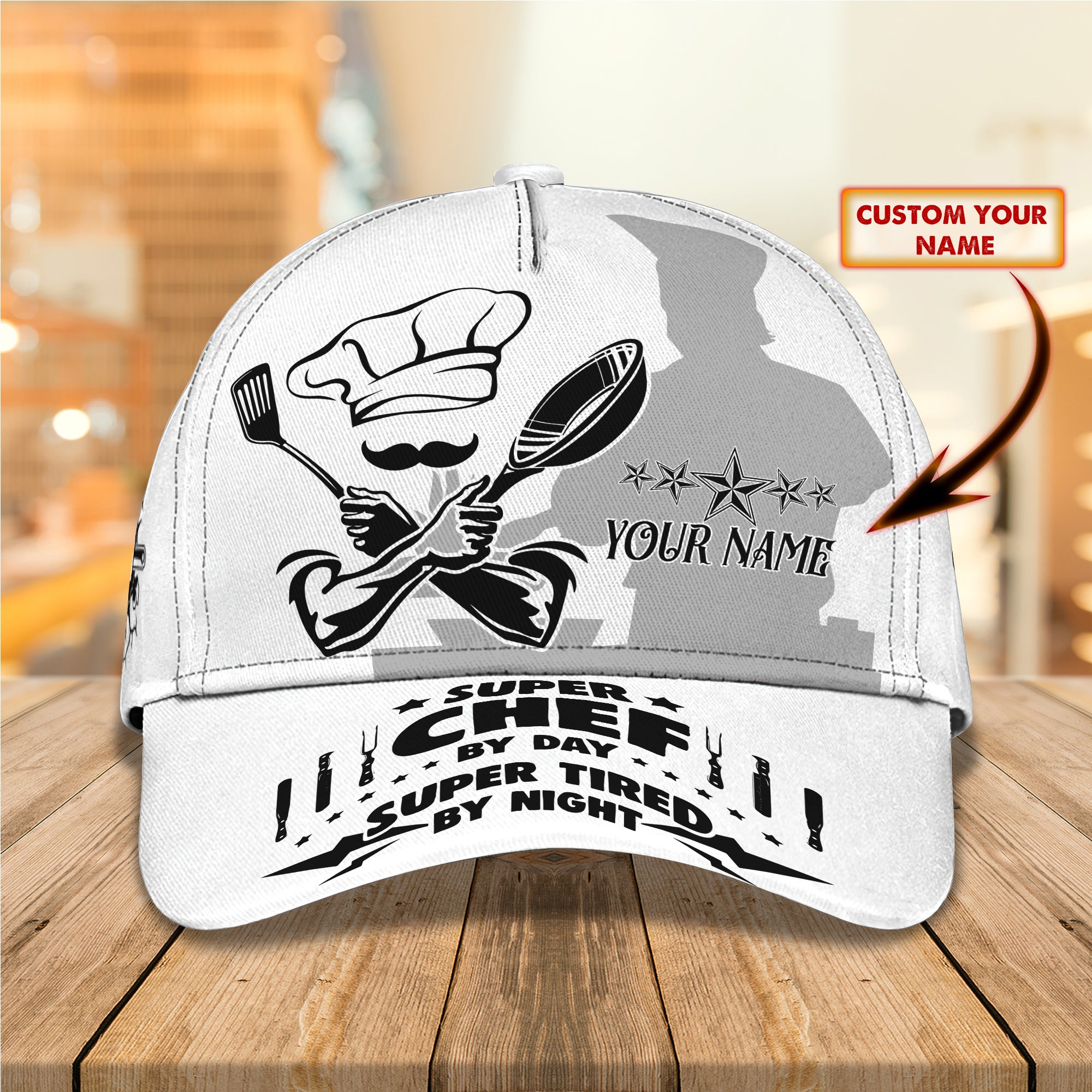 CHEF - Personalized Name Cap 17 - RINC98