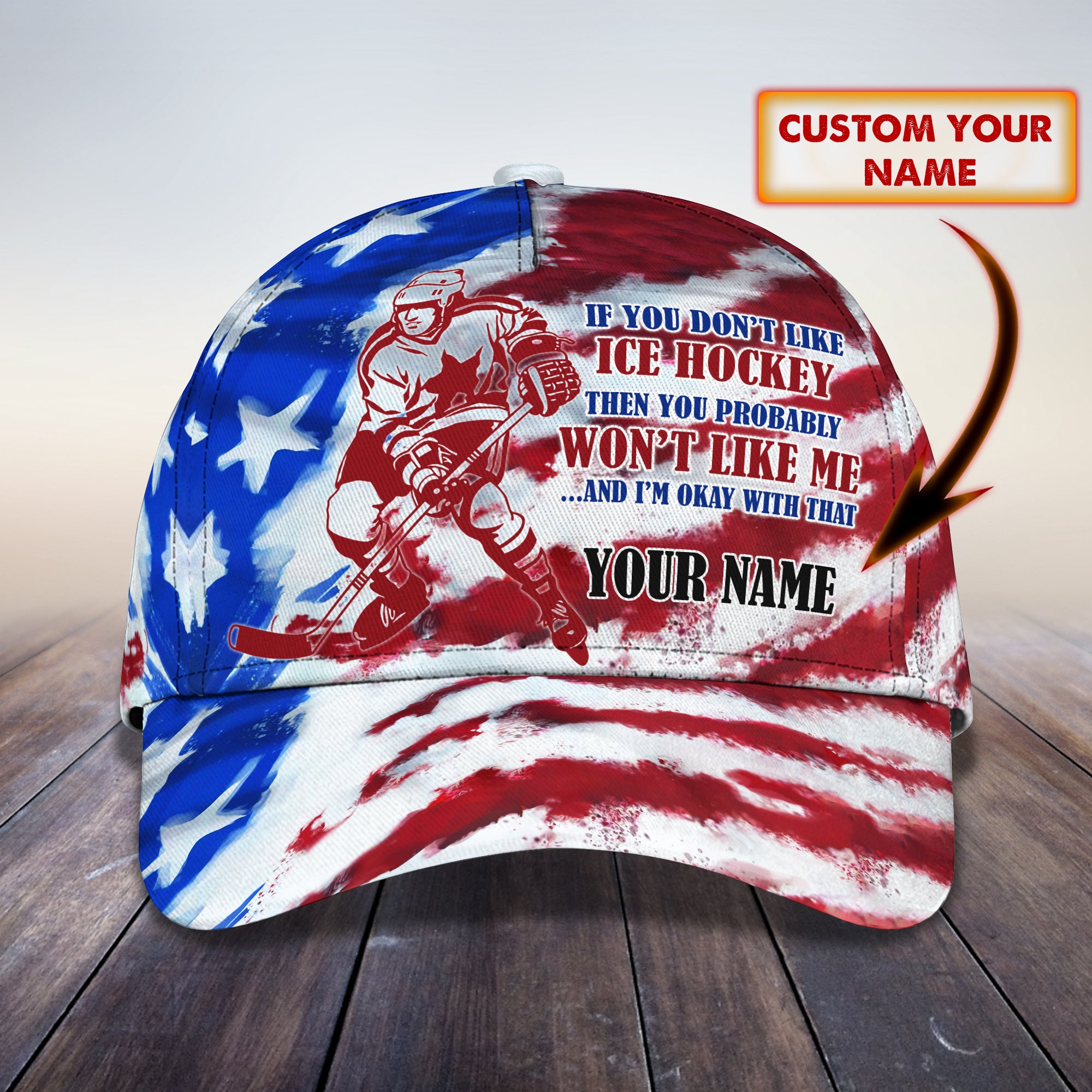 Probably, You Won't Like Me If....- Personalized Name Cap - Loop- T2k-211