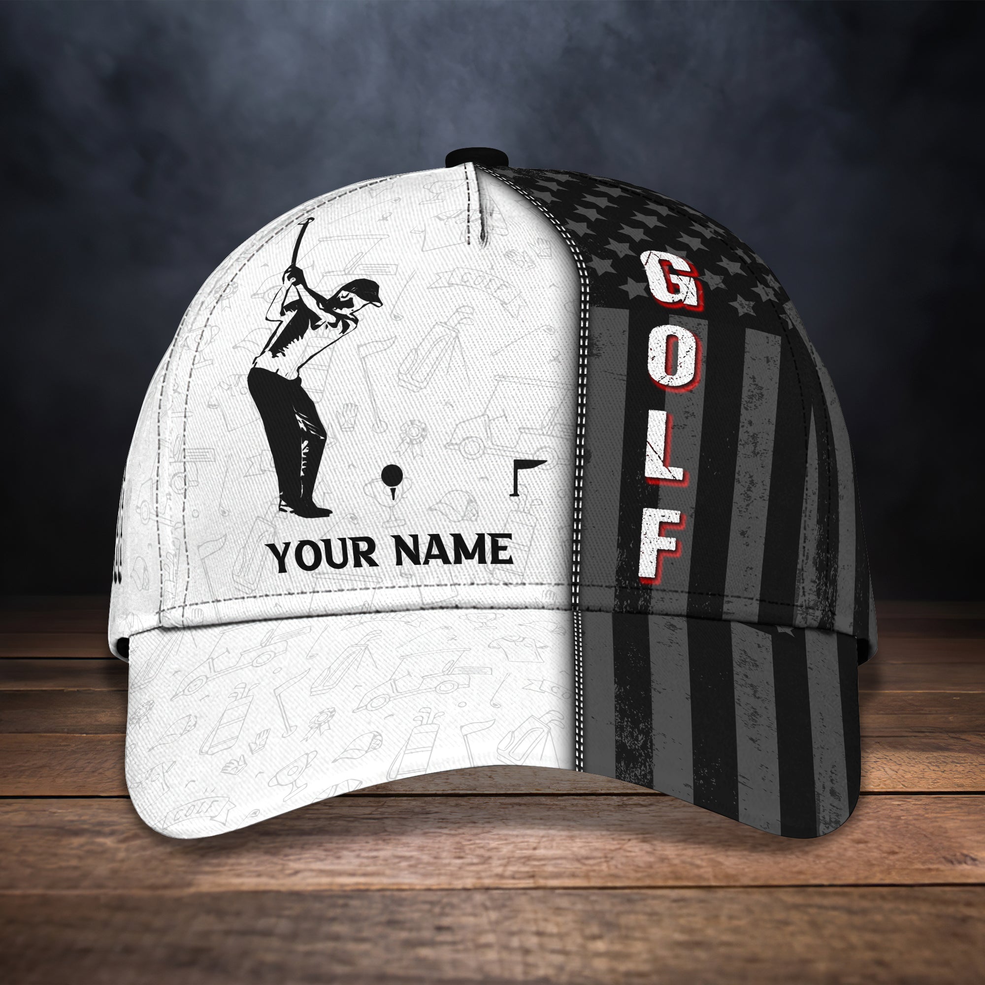 Golf - Personalized Name Cap001 - ATM2K