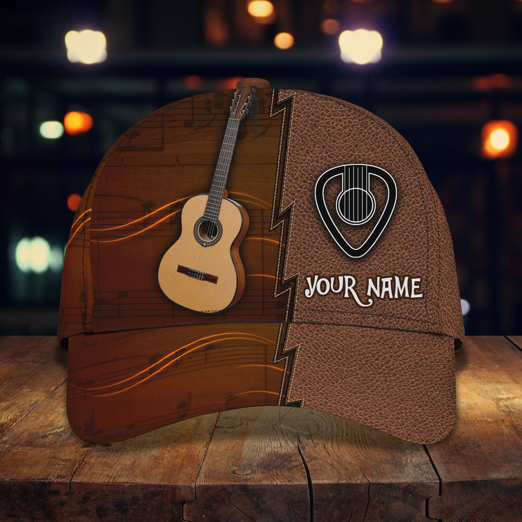 GUITAR - Personalized Name Cap 03 - RINC98