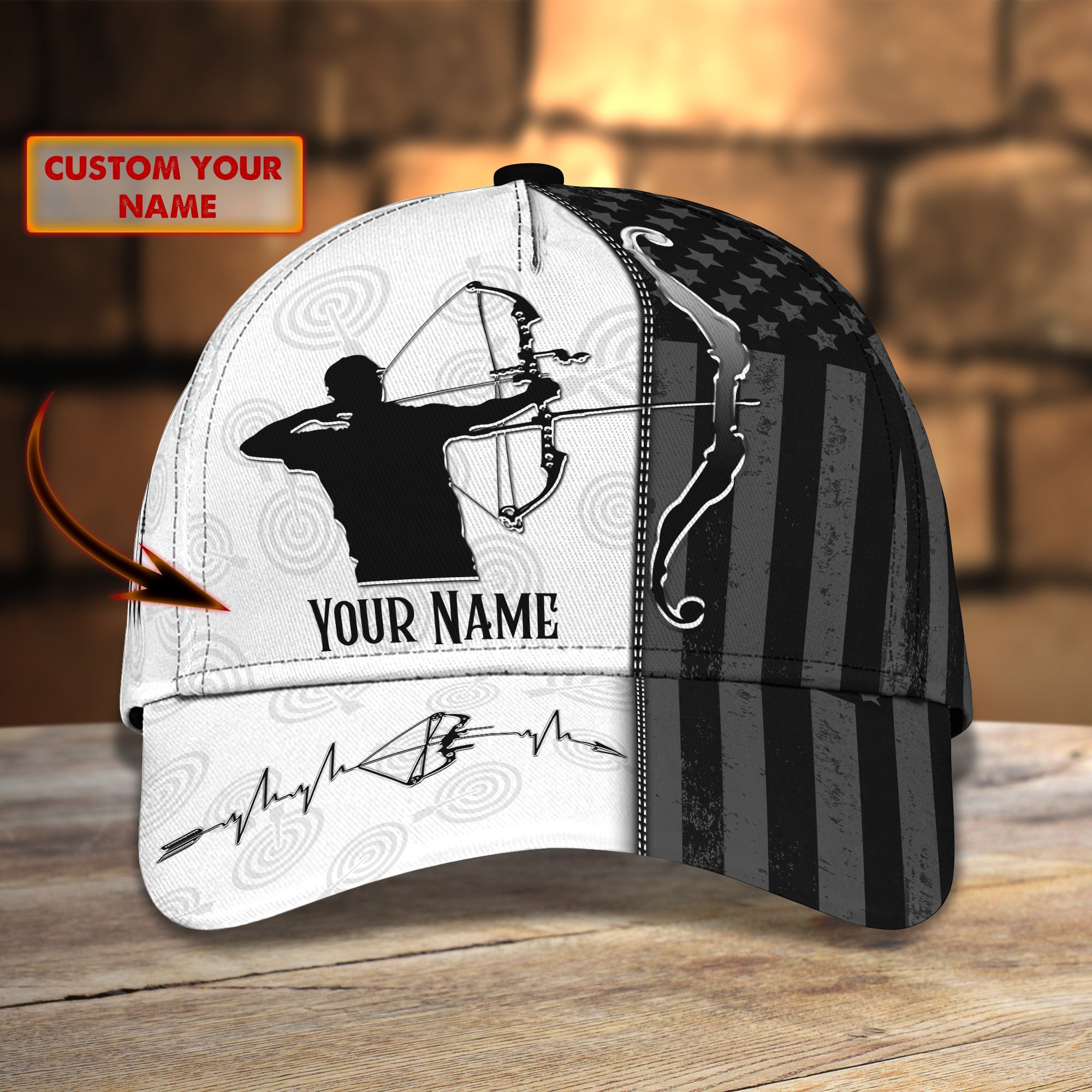 Archery - Personalized Name Cap 01 - Cv98