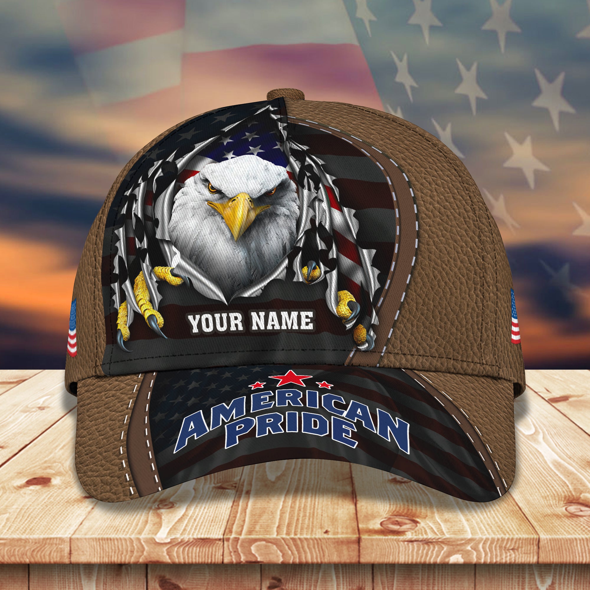 American Eagle - Personalized Name Cap -TT99-1348