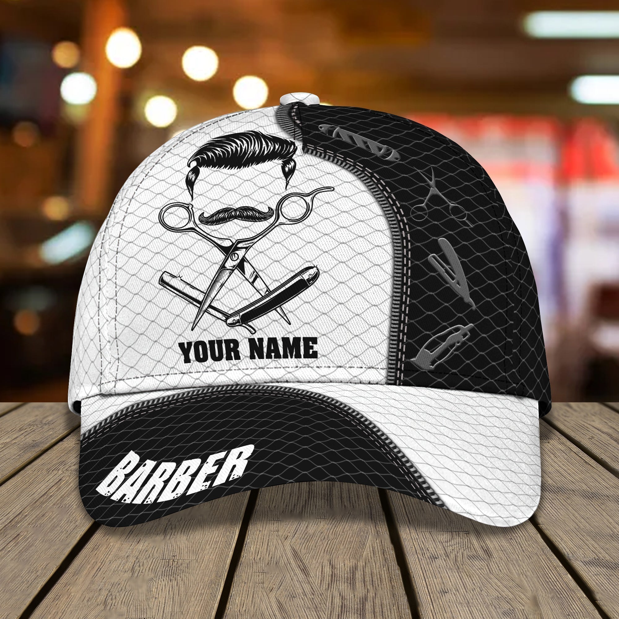 Barber - Personalized Name Cap 24 - Tad