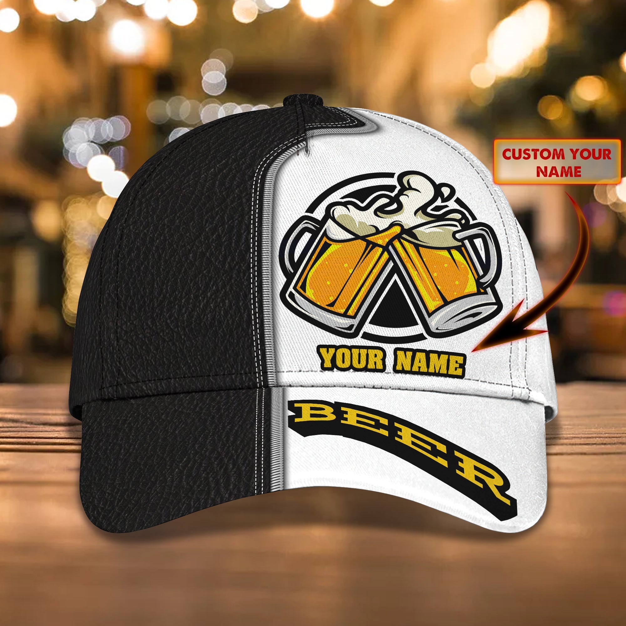 BEER 20 - Personalized Name Cap - TD96